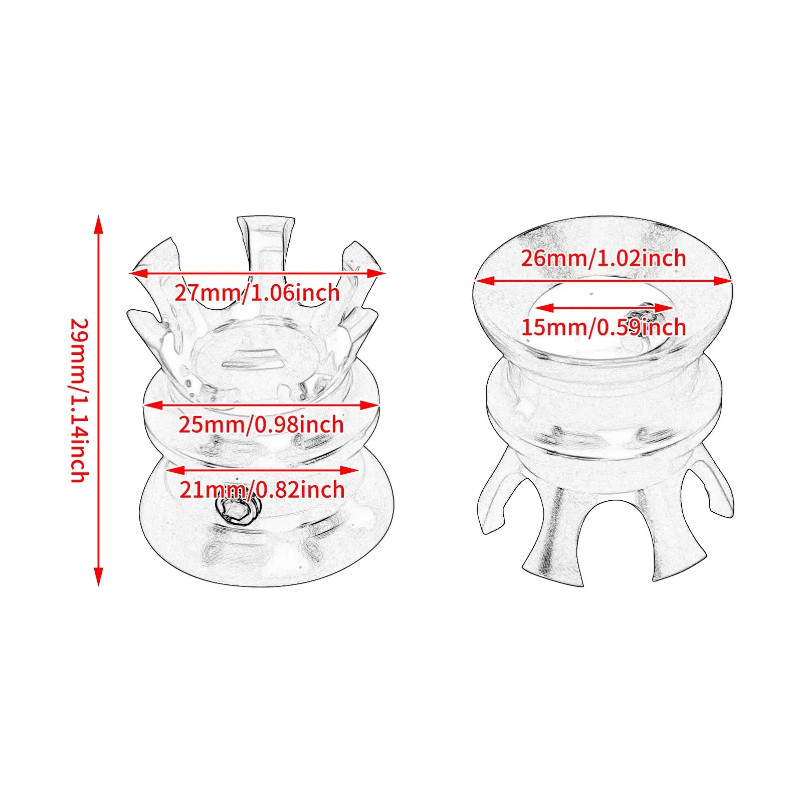 Spark Plug Bolt Cover Screws Nut Caps for Harley Sportster XL 883 Softail Dyna Twin Cam Evo