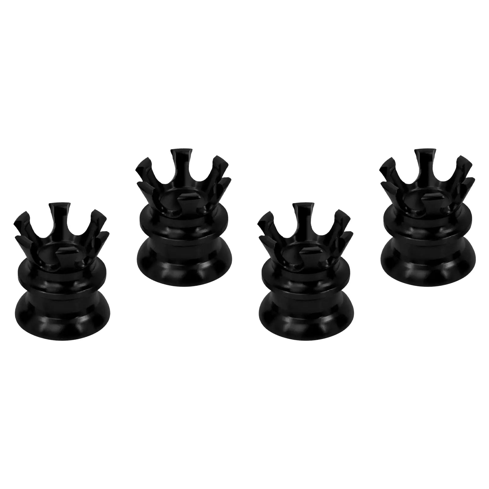 Spark Plug Bolt Cover Screws Nut Caps for Harley Sportster XL 883 Softail Dyna Twin Cam Evo