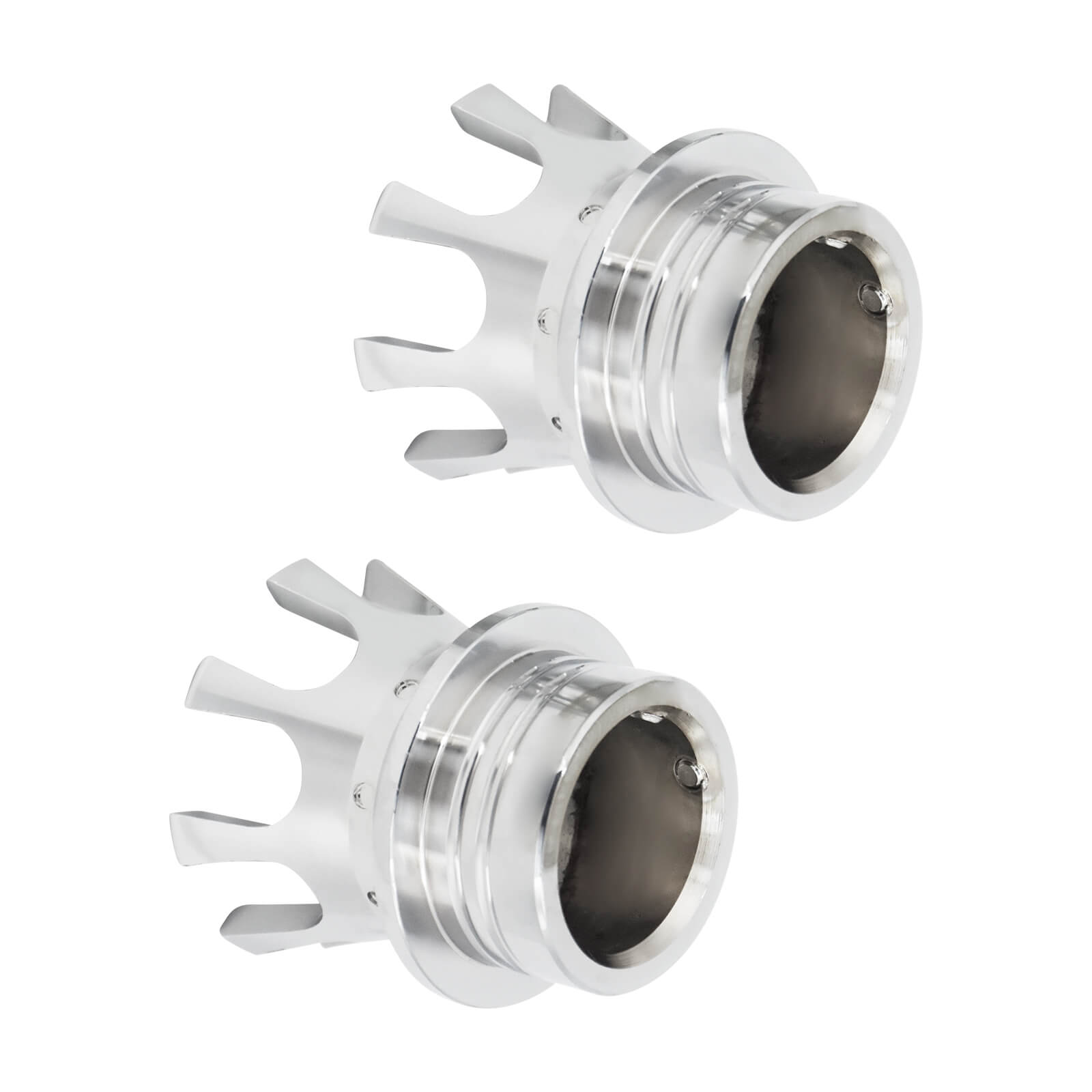 CR0292-mactions-Crown-Front-Axle-Nut-Covers-for-harley-touring
