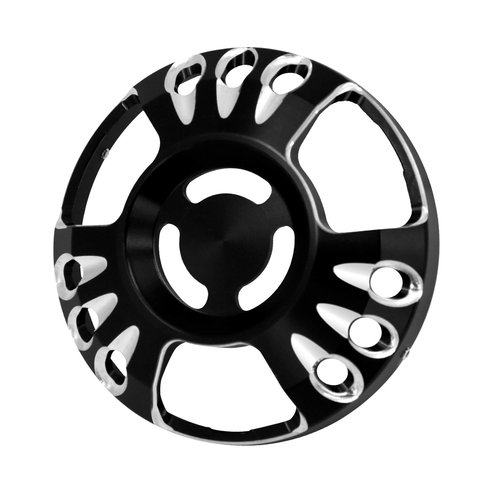 CNC Cut Front Horn Cover Speaker Cap Fit Harley Sportster XL 1200 1996-2022 | Mactions