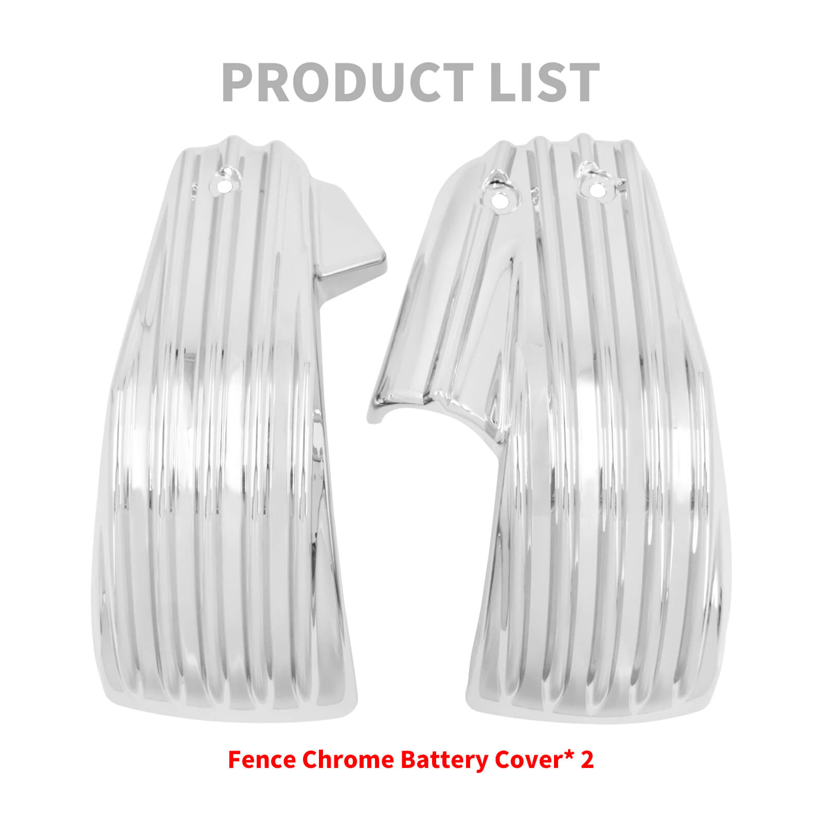 CR030204 mactions Premium Battery Side Covers for Harley Softail fat boy - product list