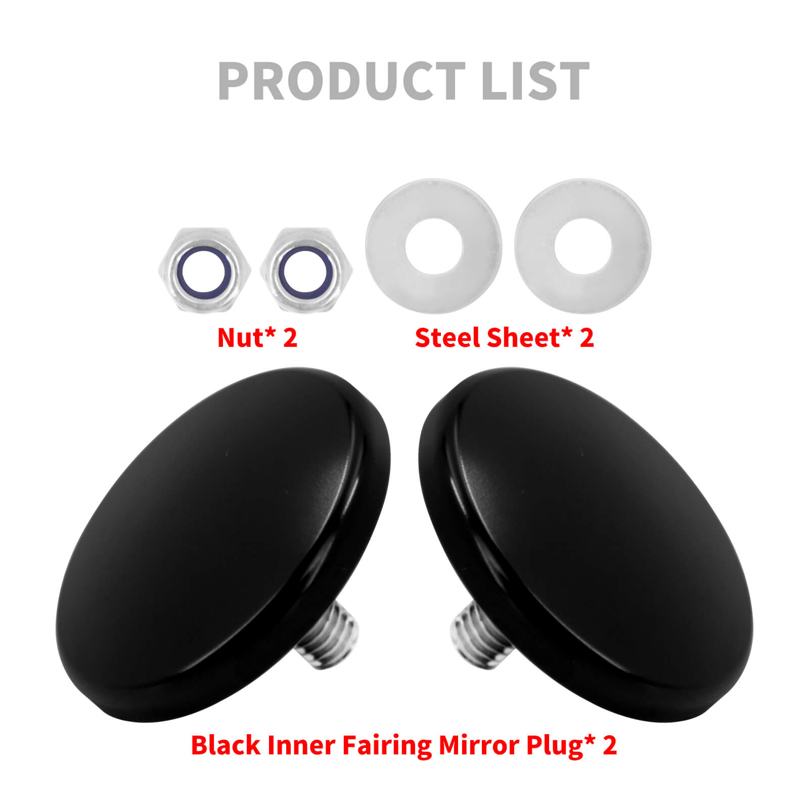 CR0304_Mactions_Inner Fairing Mirror Drop Block-Off Plates for Harley Touring Product List