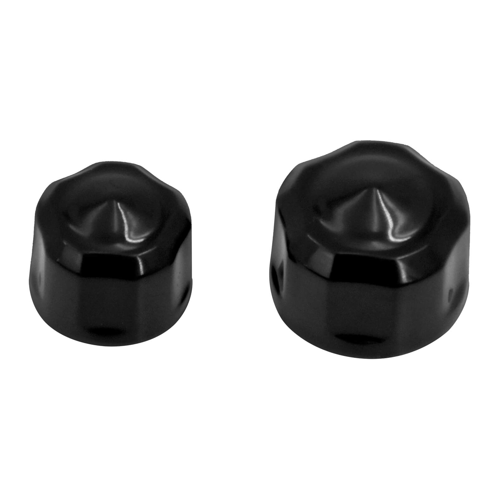 72X ABS Engine Bolt Caps Covers Set Fit For Touring Glide Softail 1999-2016 | Mactions
