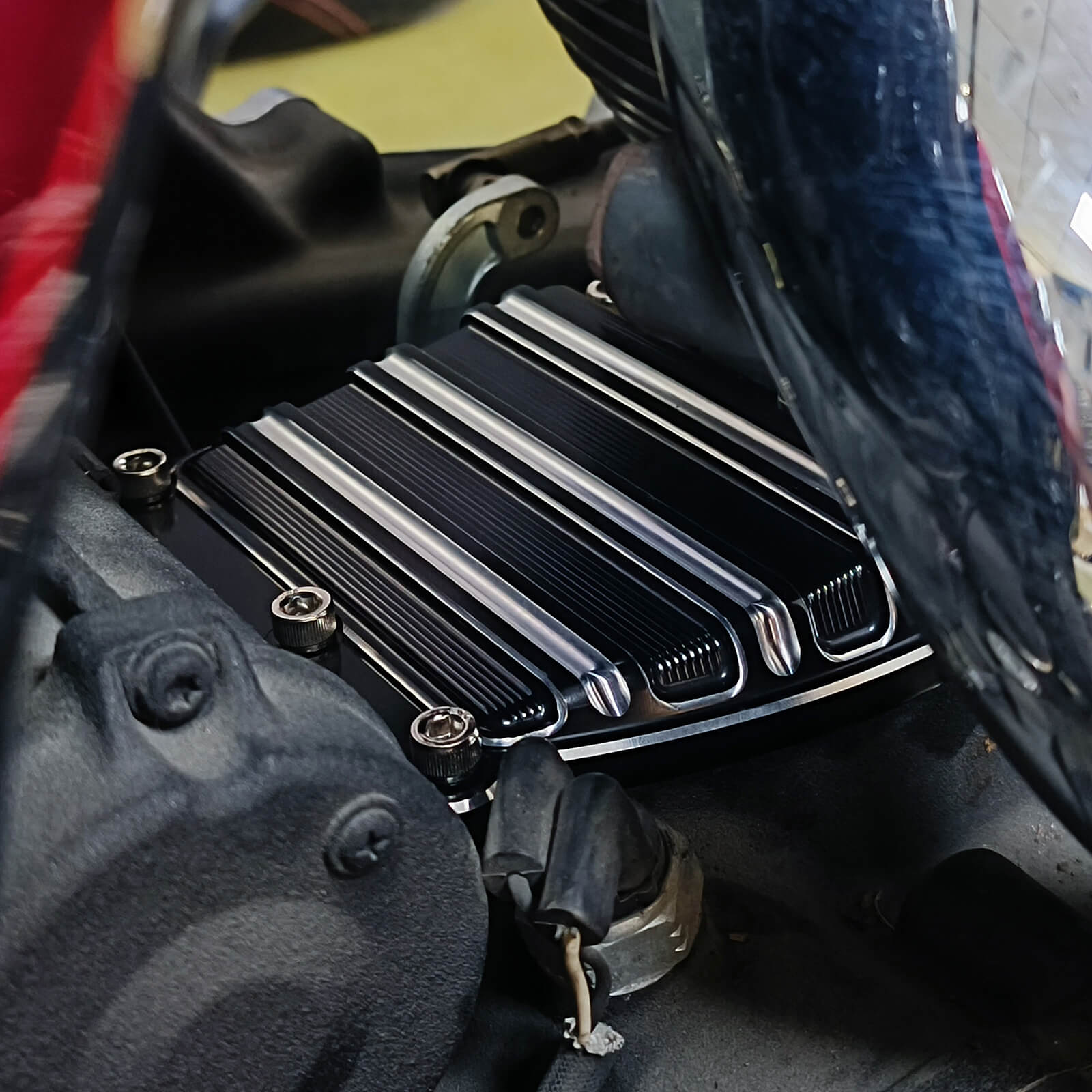 CNC Transmission Top Cover for Harley M8 Touring Trike '17-up Softail '18-'24