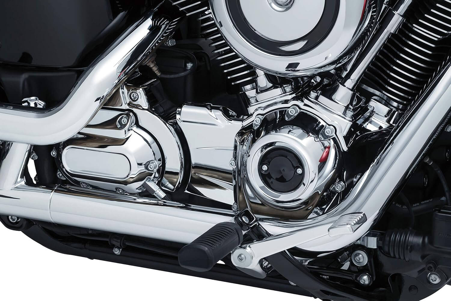 CR034202-harley-Transmission-Shroud-Trim-Cover-for-softail-chrome