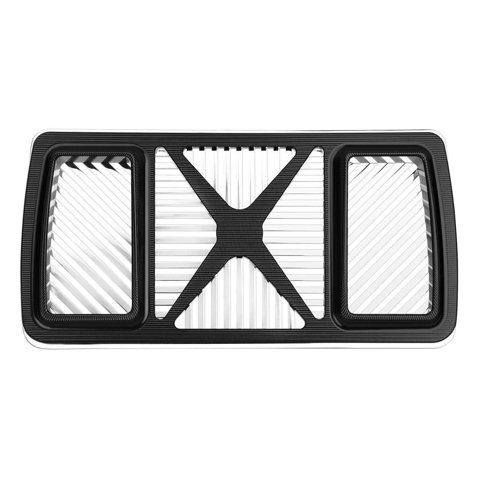 CR037001 Mactions Oil Cooler For Harley Touring M8 Black