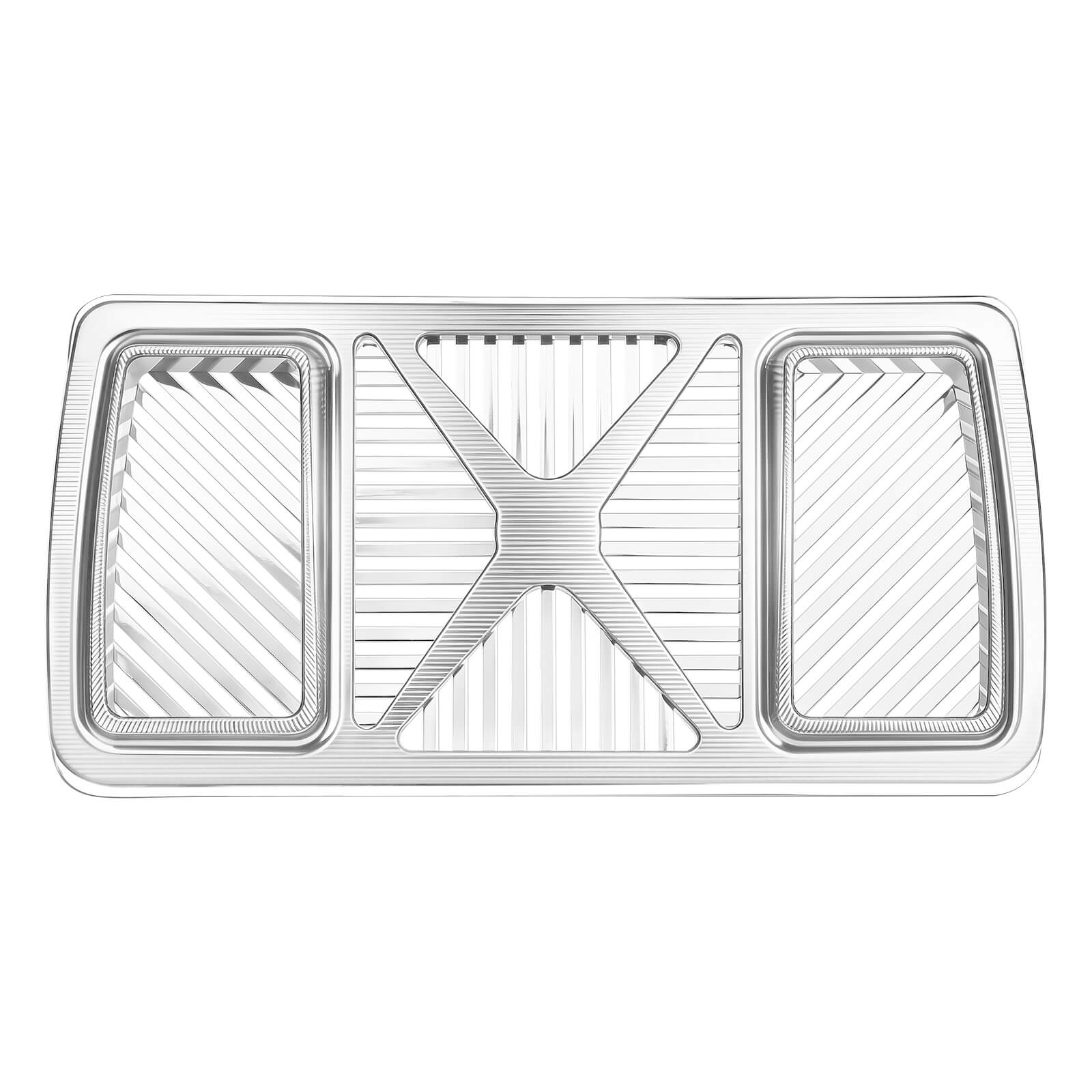 CR037002 Mactions Oil Cooler For Harley Touring M8 Chrome