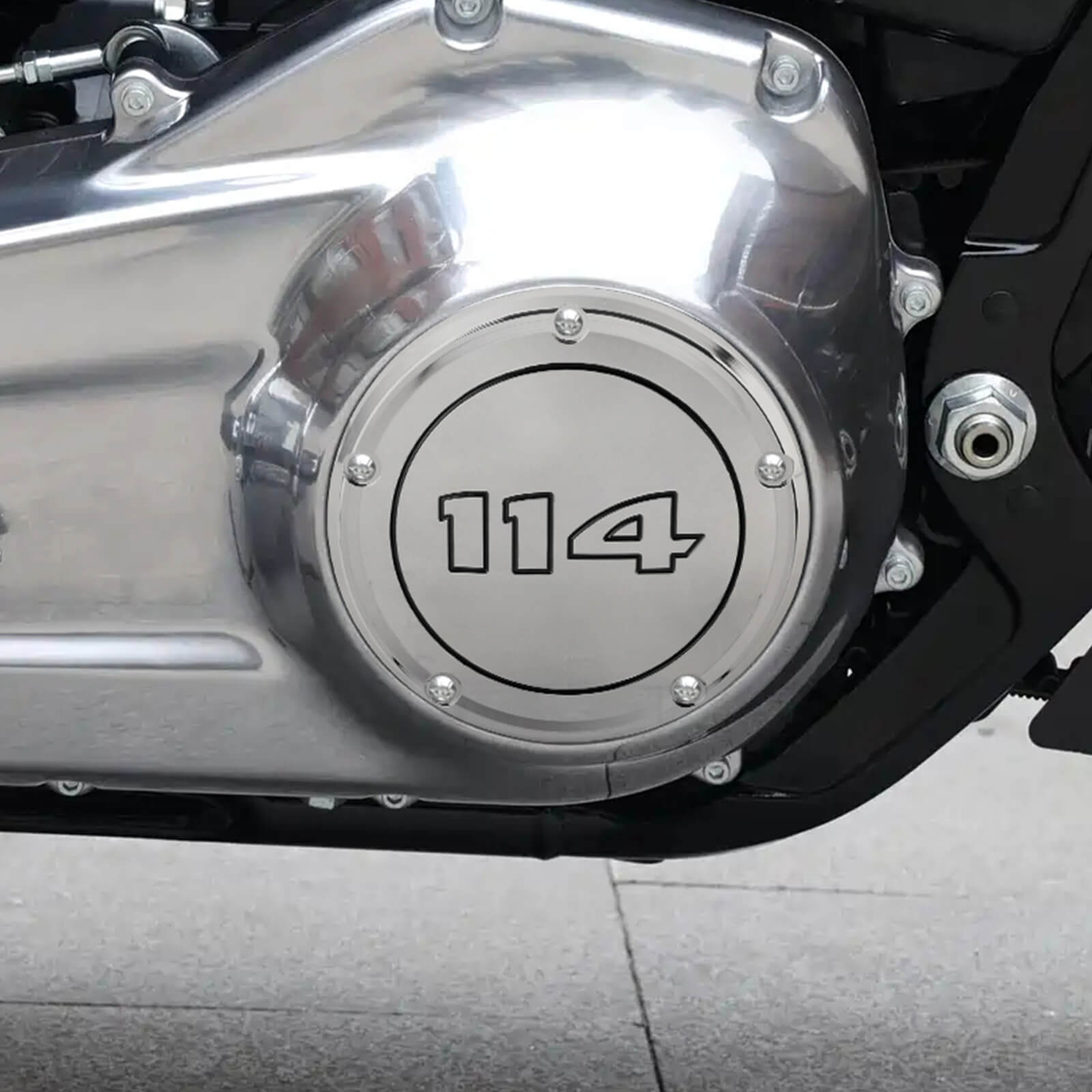 EN000403 motorcycle Derby Cover Timer Cover for harley softail - chrome