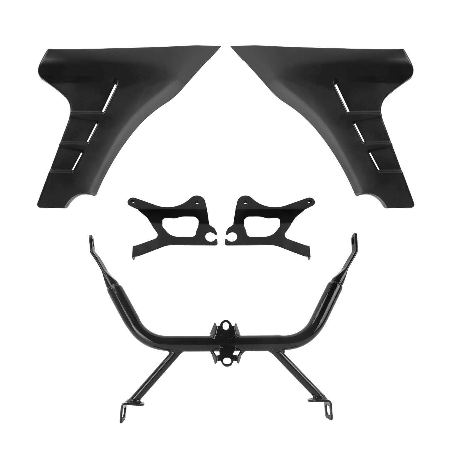 FR003304 mactions Harley CVO Road Glide Side Fairing Panel & Support Bracket for harley cvo road glide