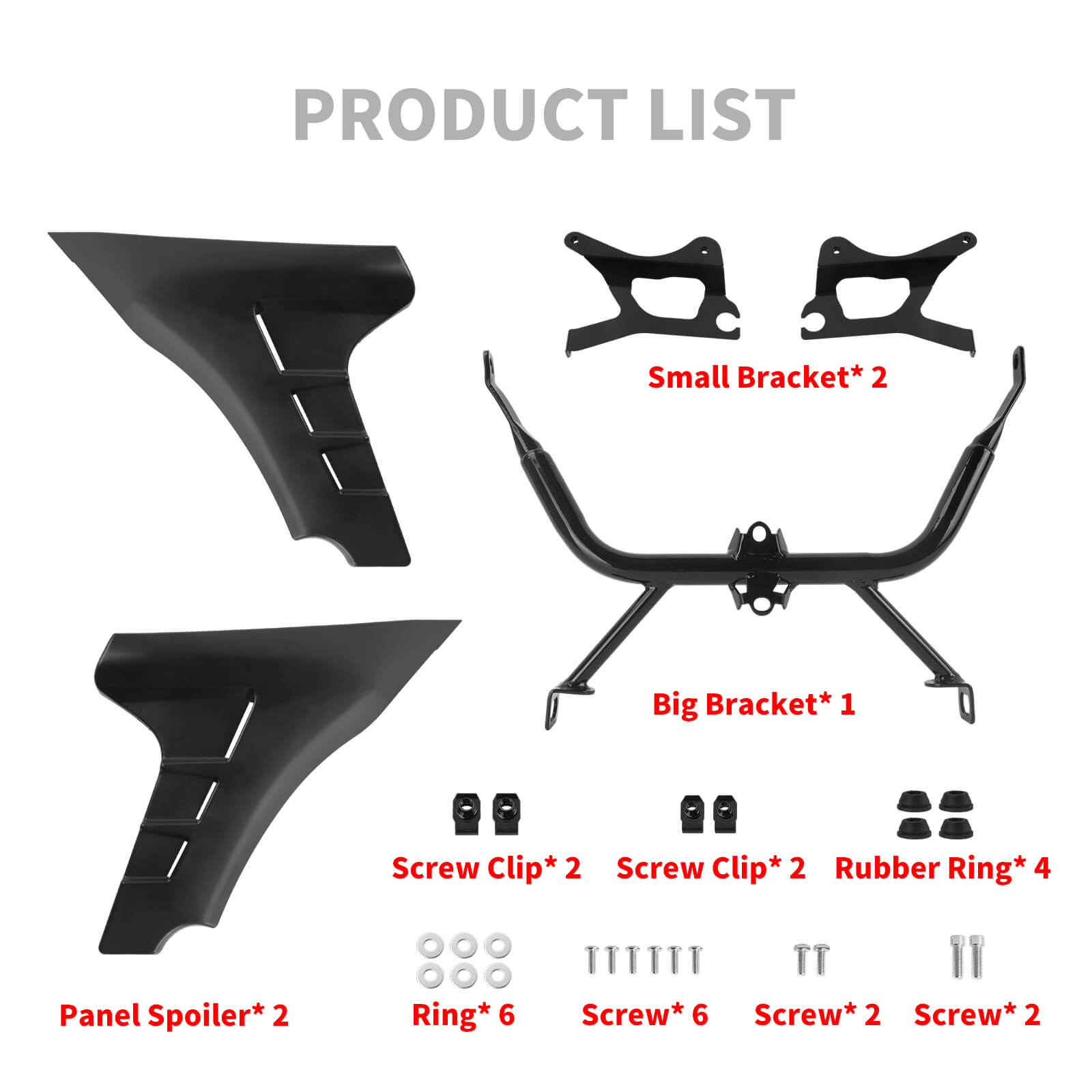 FR003304 mactions Harley CVO Road Glide Side Fairing Panel & Support Bracket for harley cvo road glide - product list