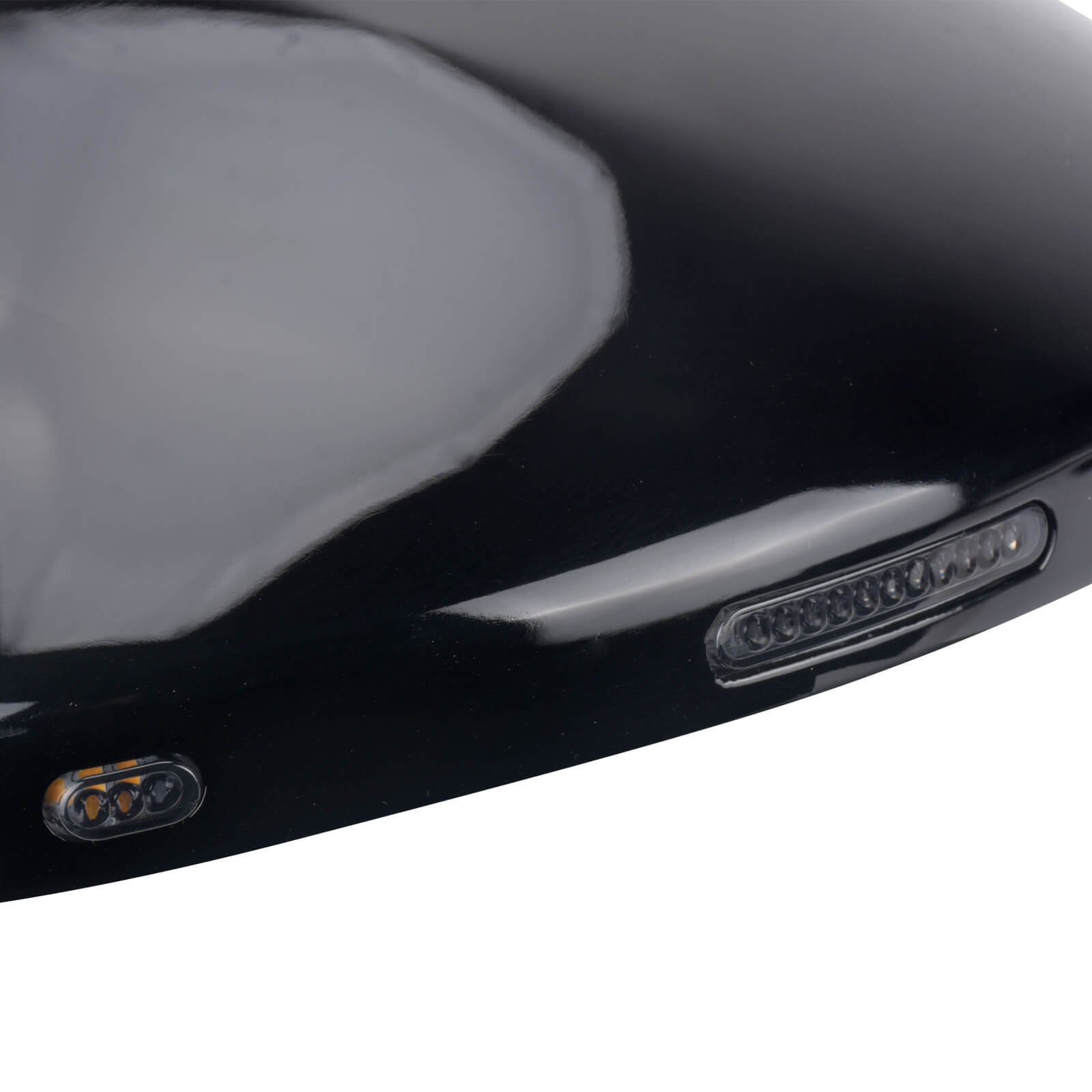 FR004501_Mactions_Custom Black Short Rear Fender With LED System For Harley Softail '18-'25