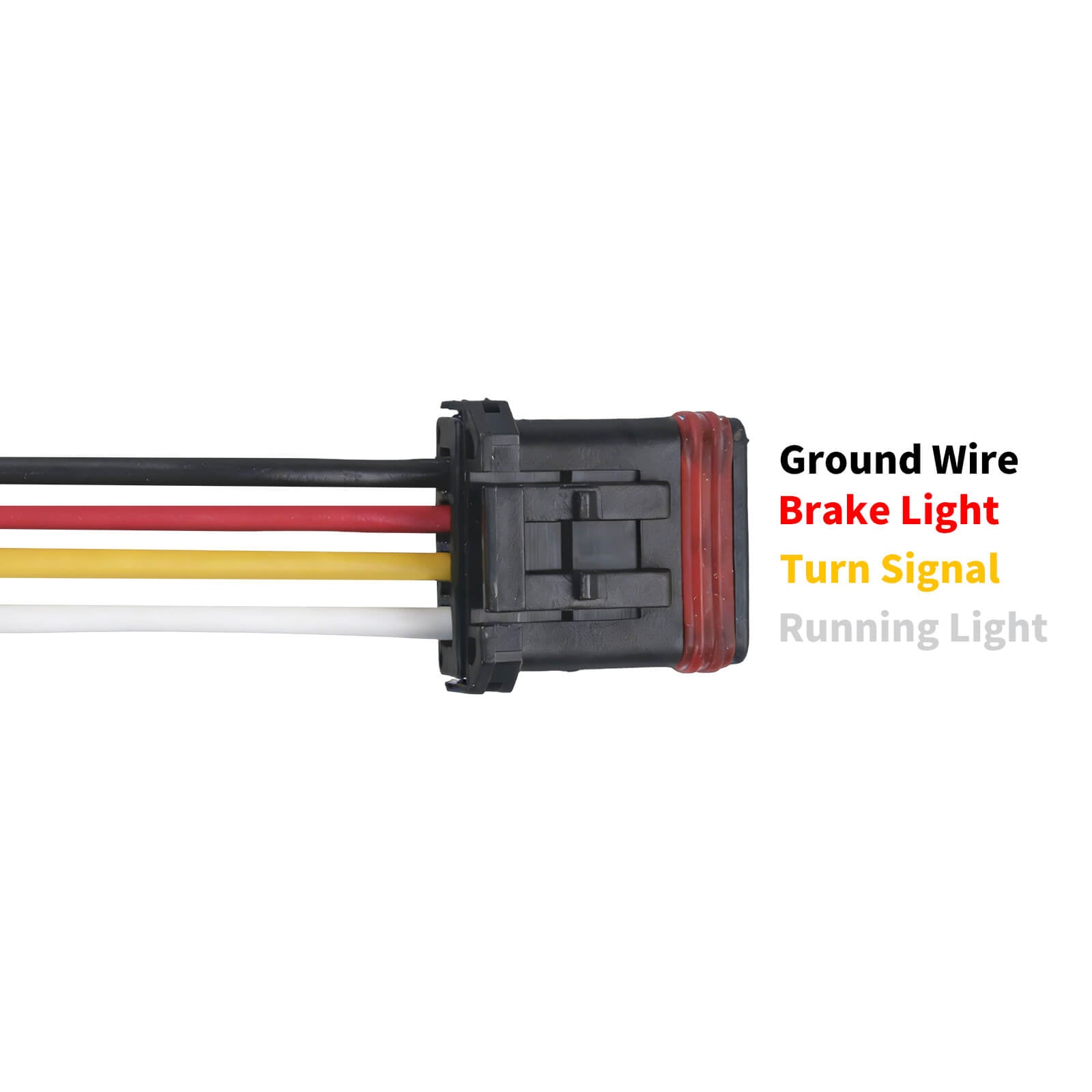 FR004501_Mactions_Custom Black Short Rear Fender With LED System For Harley Softail '18-'25