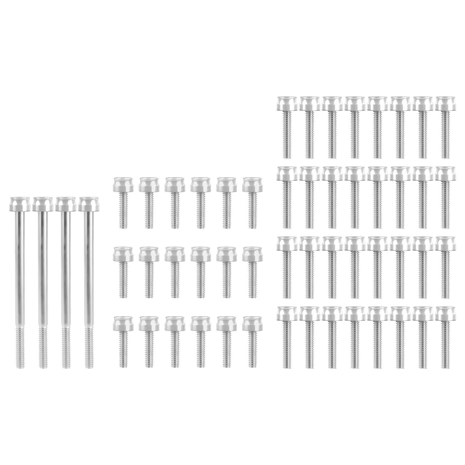 FR006101 mactions Engine Toppers Premium Engine Fastener & Dress-Up Kit for Harley softail 2025 - chrome