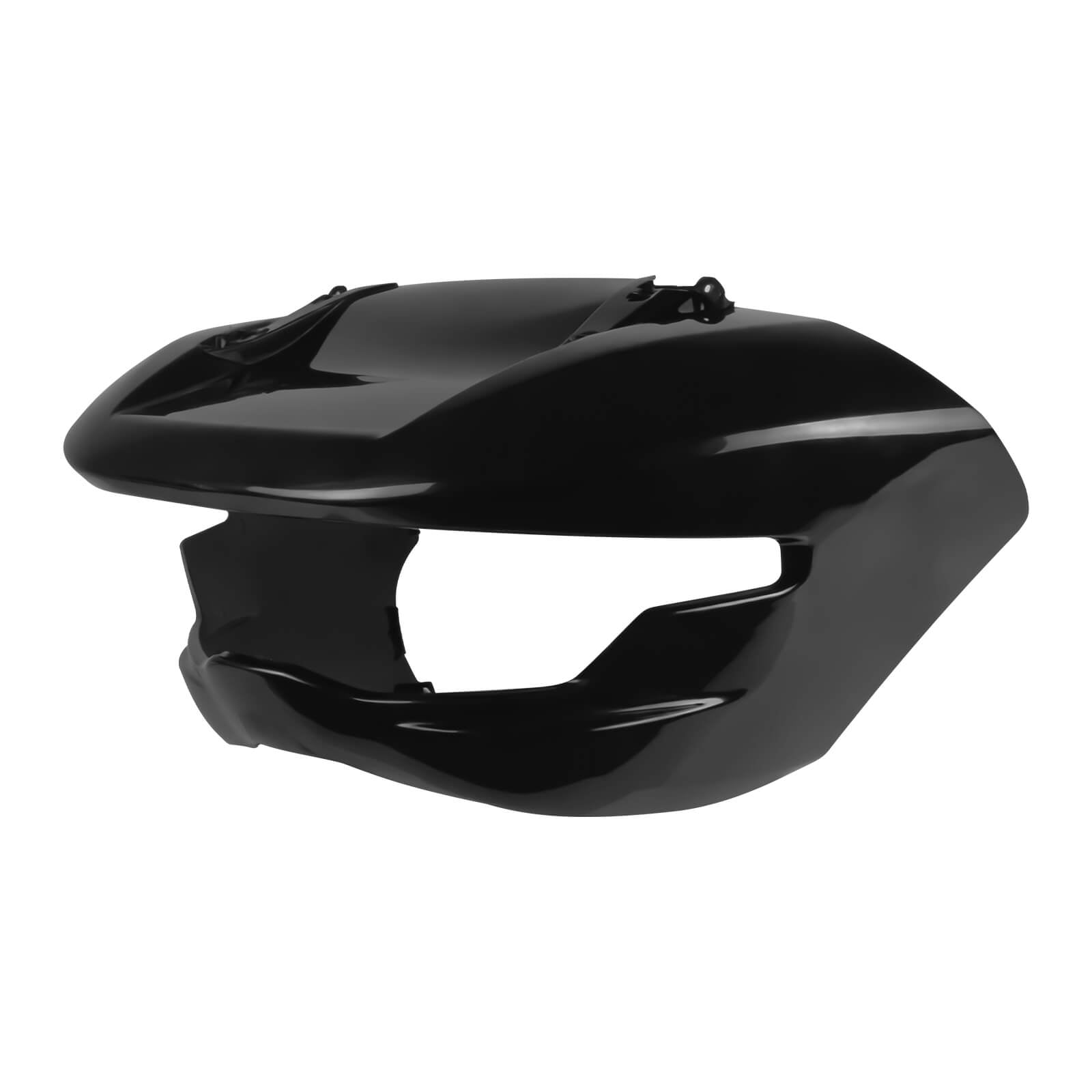 FR007401 mactions Vivid Black Outer Headlight Fairing for Harley cvo road glide