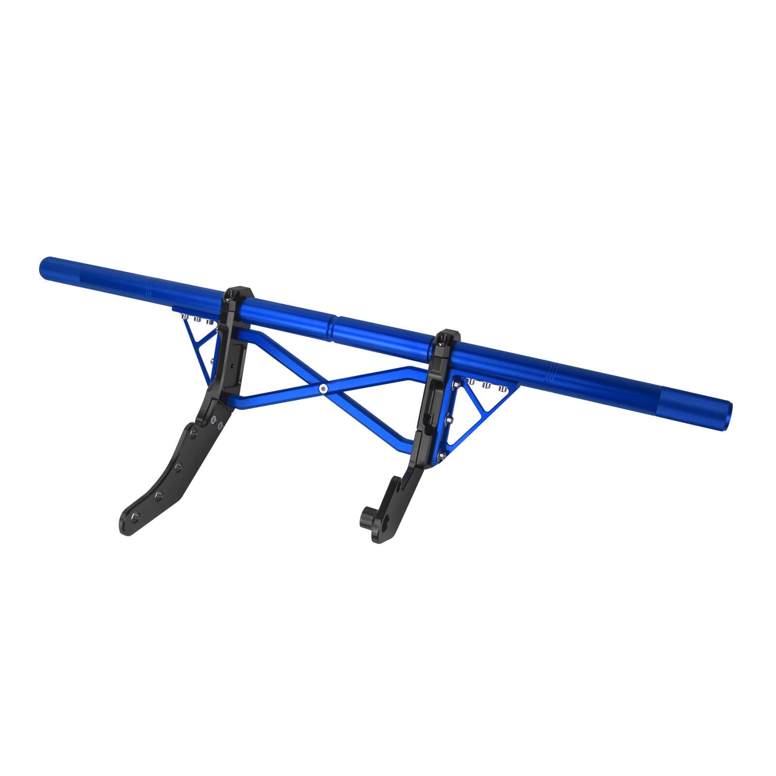 FR007603 mactions Blue 1.25" Front Highway Crash Bar for Harley