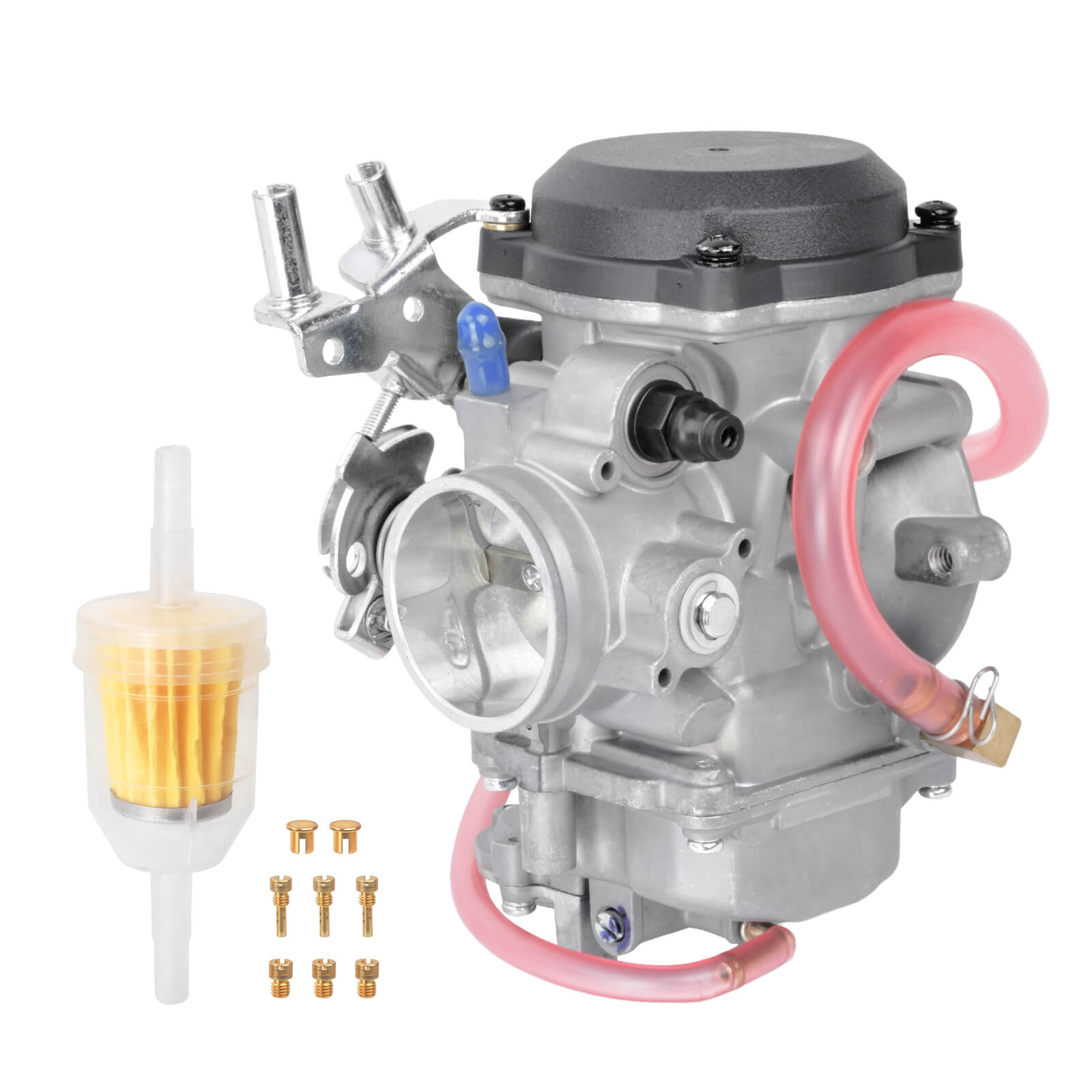 FU000501_Mactions_Premium Aluminum Carburetor Replacement for Harley Touring & Sportster