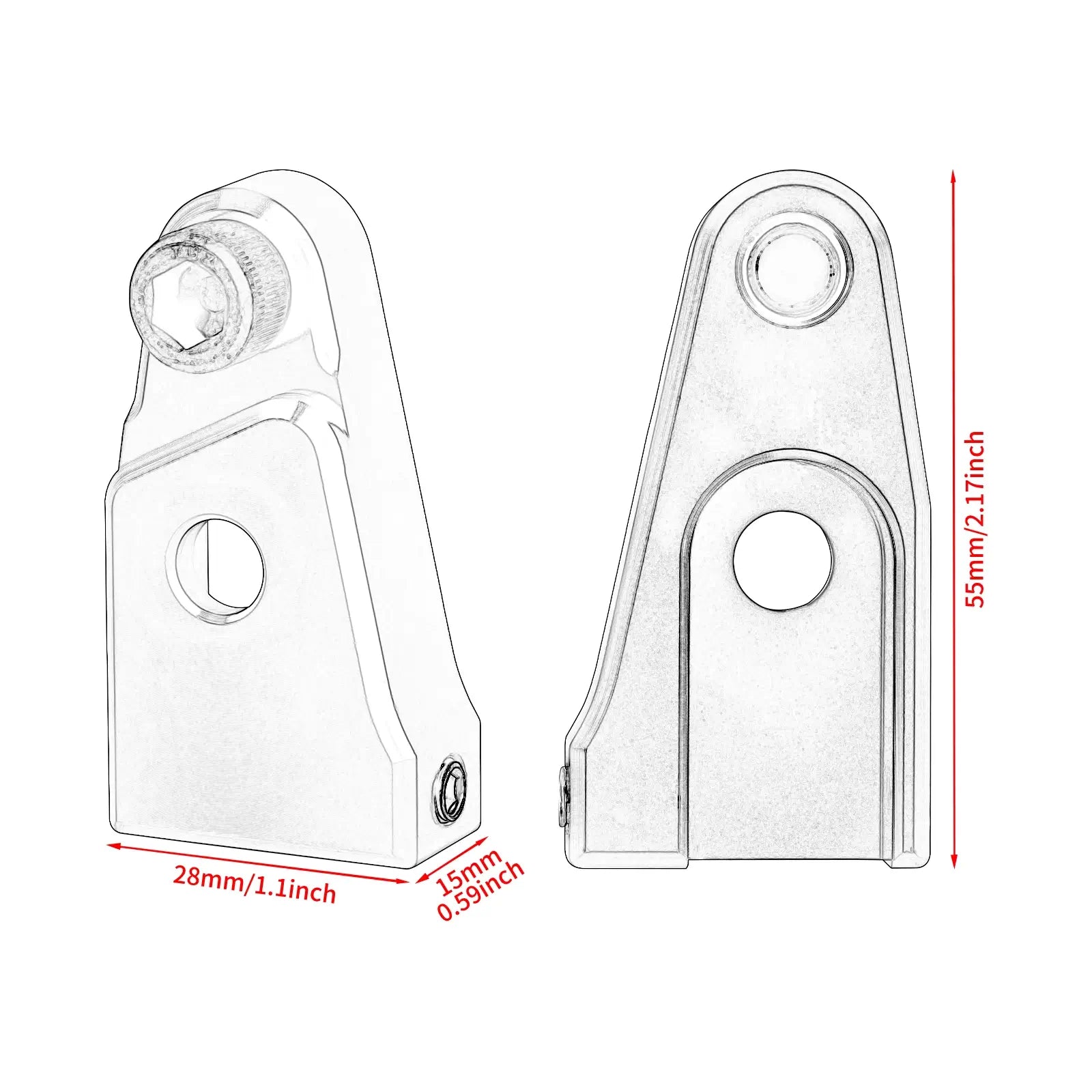GE000601 mactions Shift Neutral Gear Assist Kit for harley twin cam size