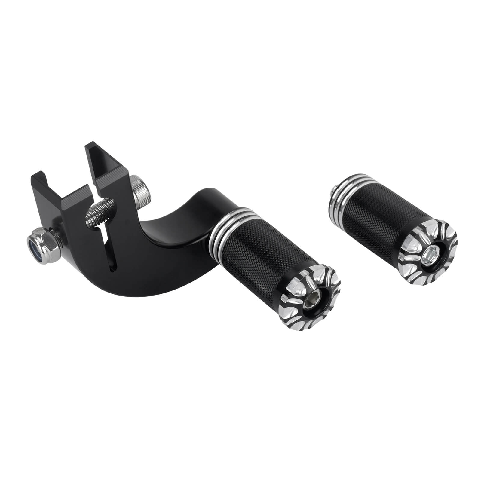 Improved Grip Shift Lever w/ 2 Shifter Pegs Kit for Harley Softail '18-'25 | Mactions