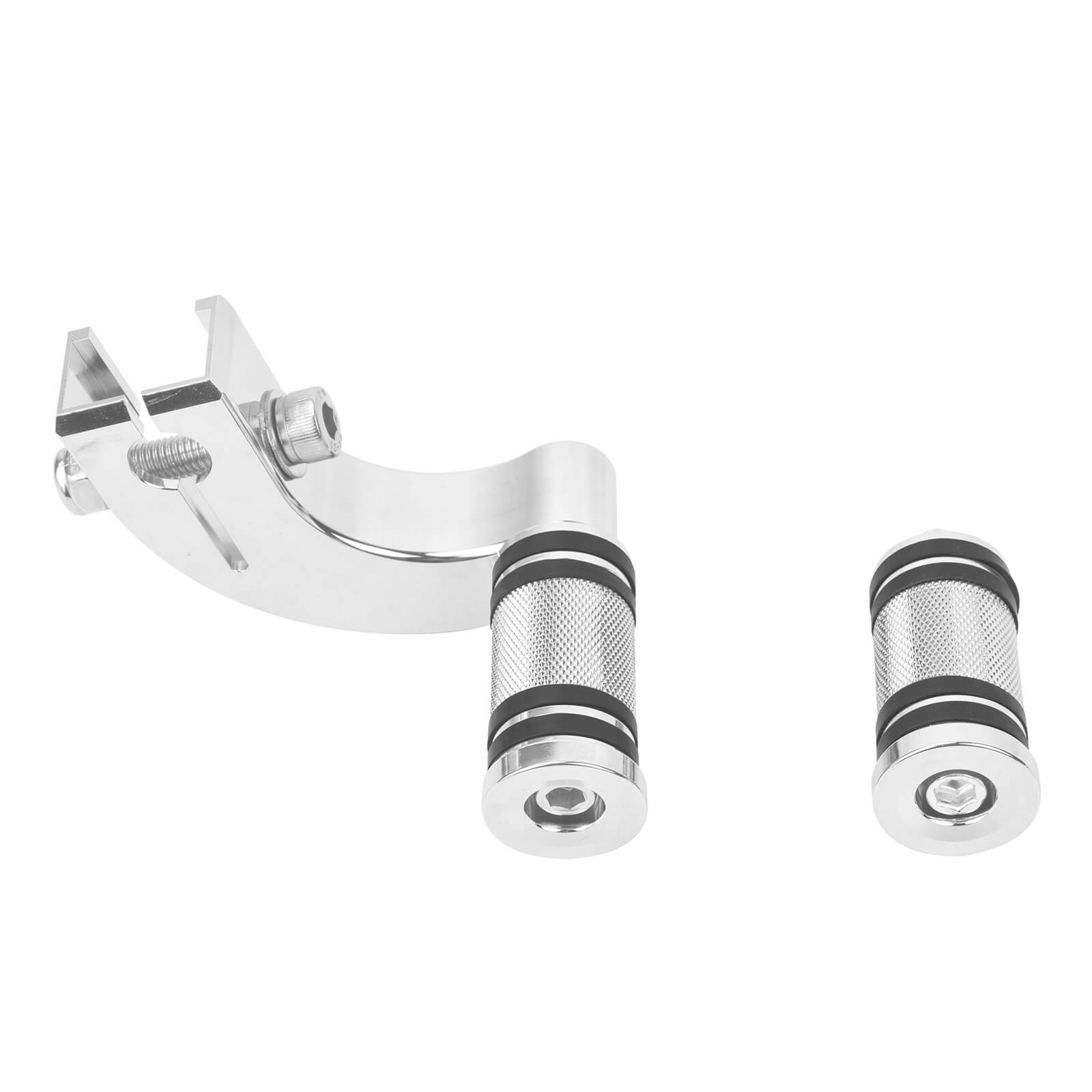 GE001602 Mactions Mid-Control Shift Lever Kit for Harley Softail '18-Up Chrome