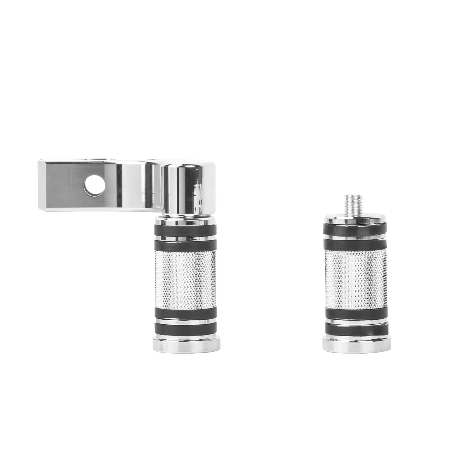 GE001602 Mactions Mid-Control Shift Lever Kit for Harley Softail '18-Up Chrome