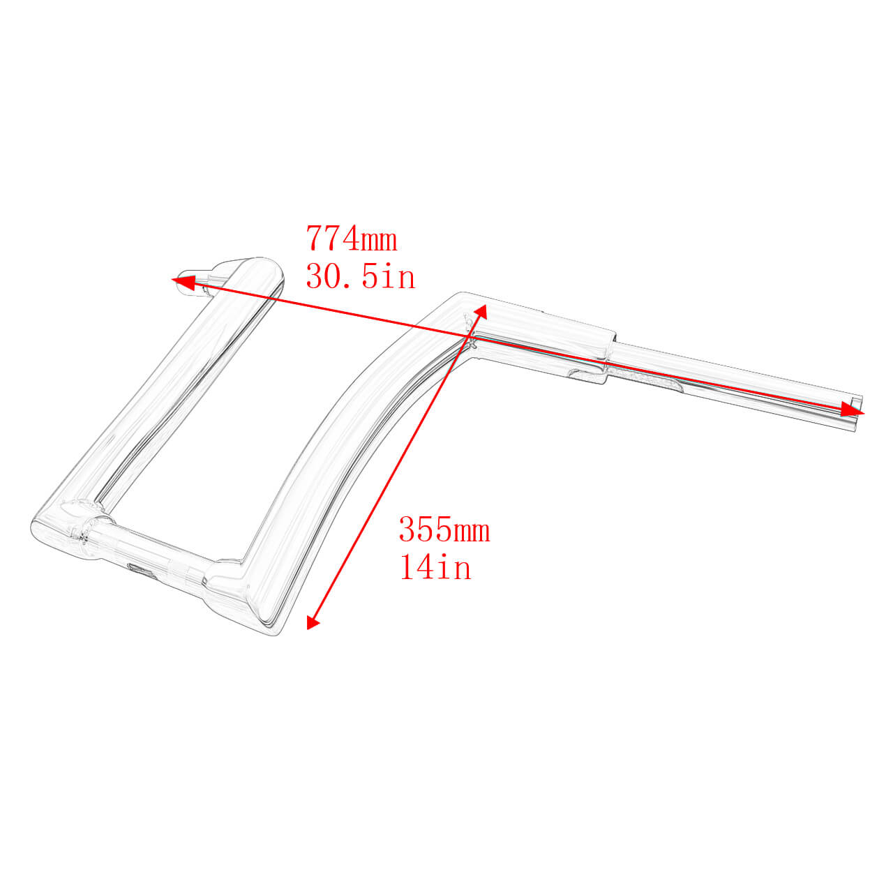 GP005005-14in-riser-handlebar-for-harley-softail-size