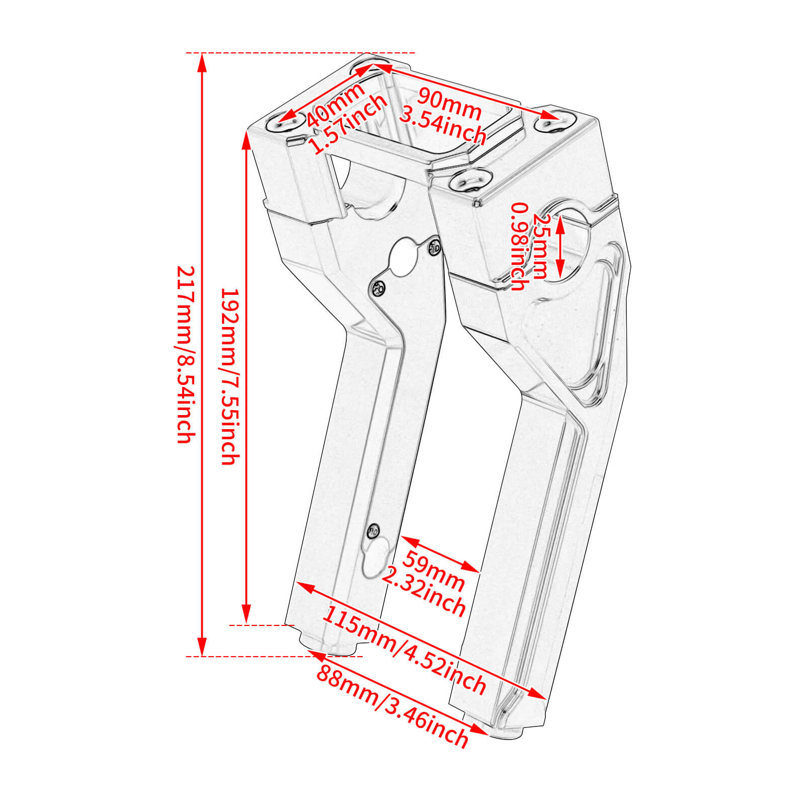 GP006803-softail-8inch-handlebar-riser-streetbob-size