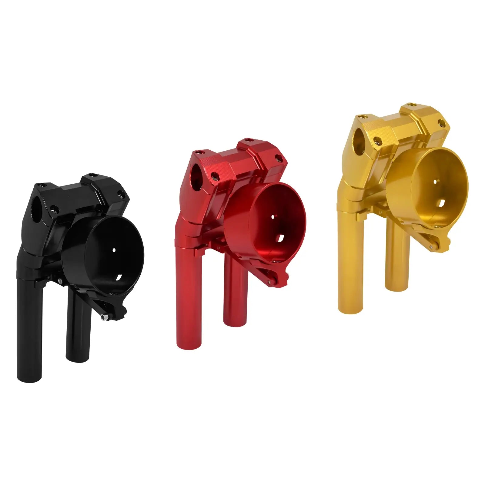 10" Handlebar Riser Adjustable Instrument Support Kit for Harley Softail Lowrider S '22-Up