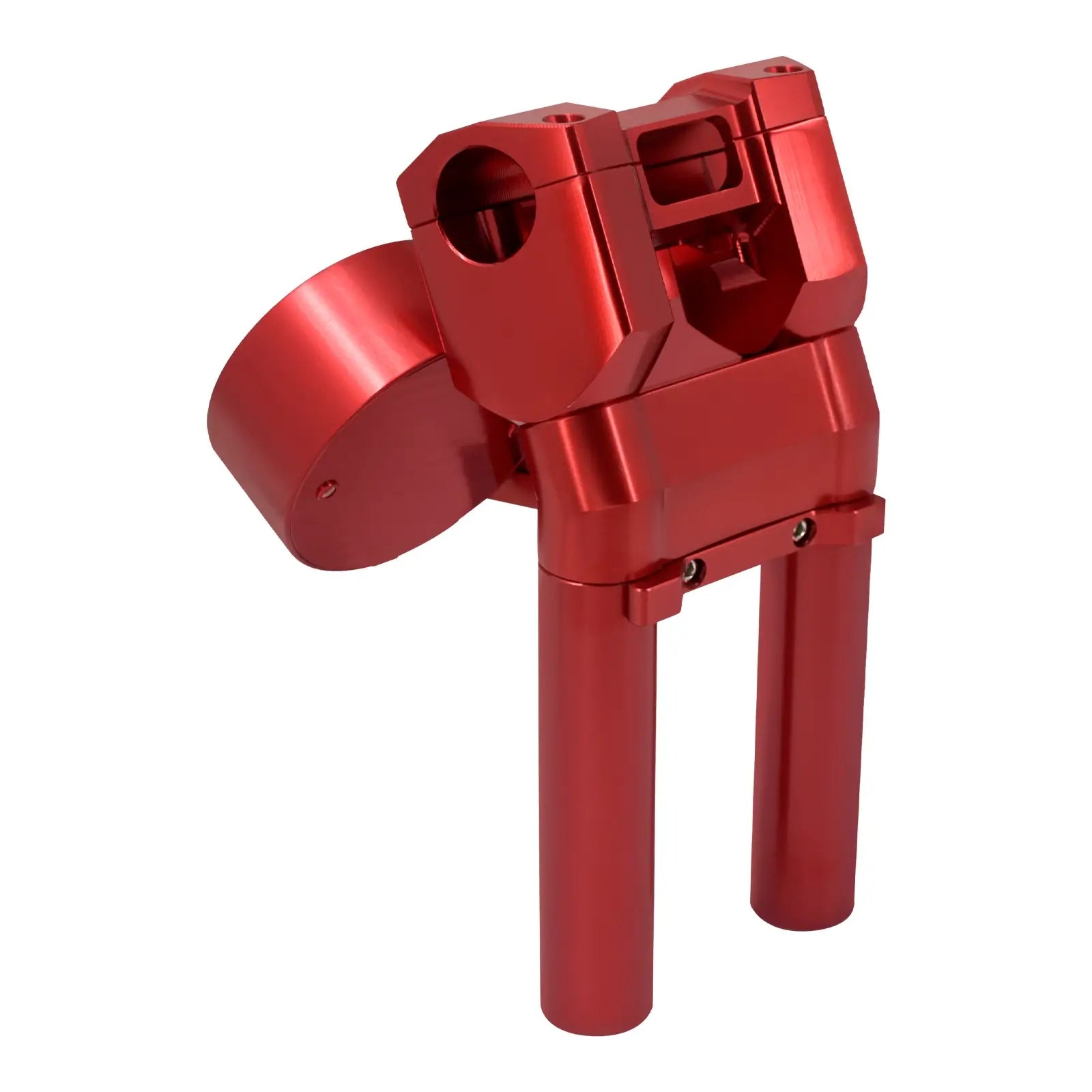 10" Handlebar Riser Adjustable Instrument Twin Gauge Bucket For Harley Softail Low Rider S '17-Up | Mactions