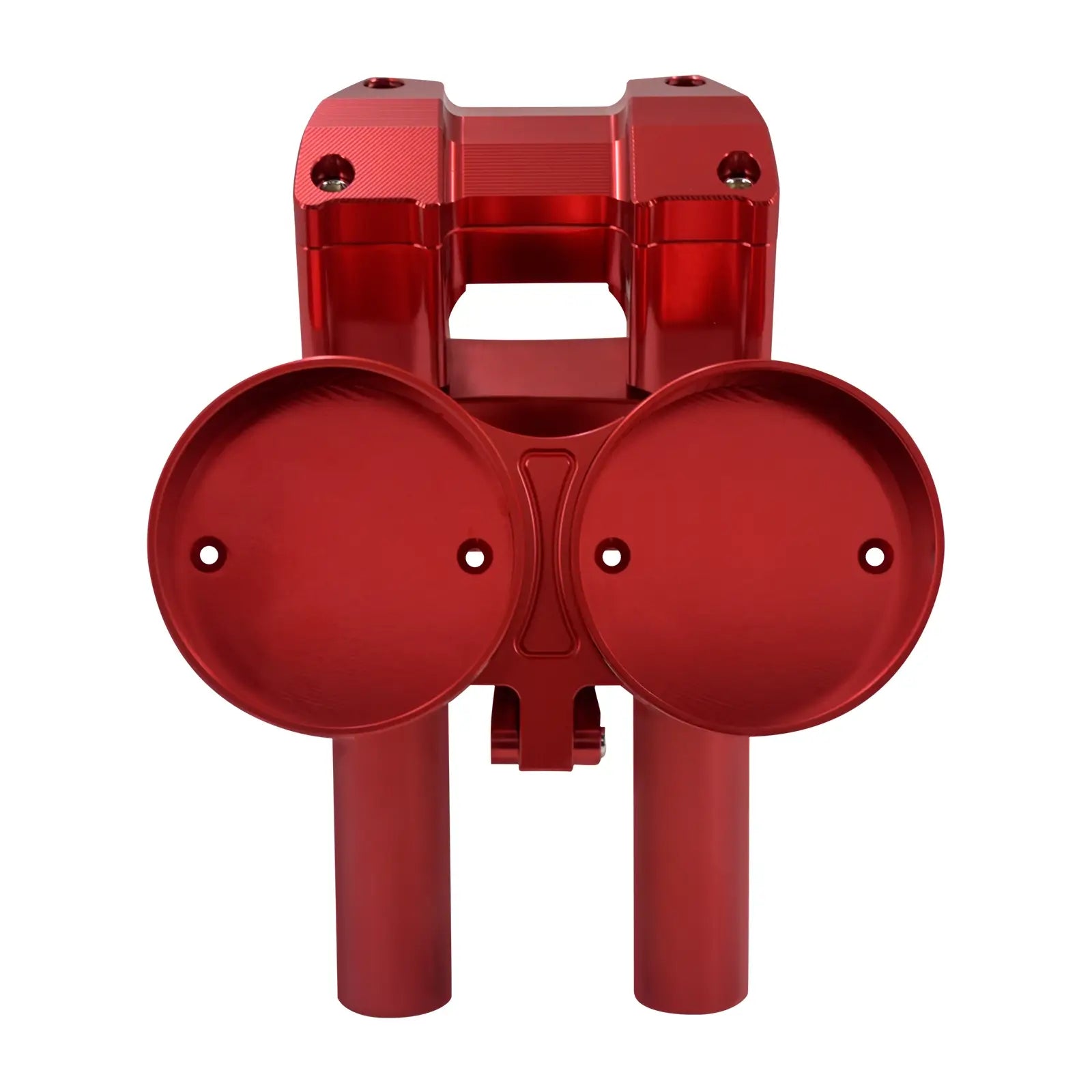 10" Handlebar Riser Adjustable Instrument Twin Gauge Bucket For Harley Softail Low Rider S '17-Up | Mactions