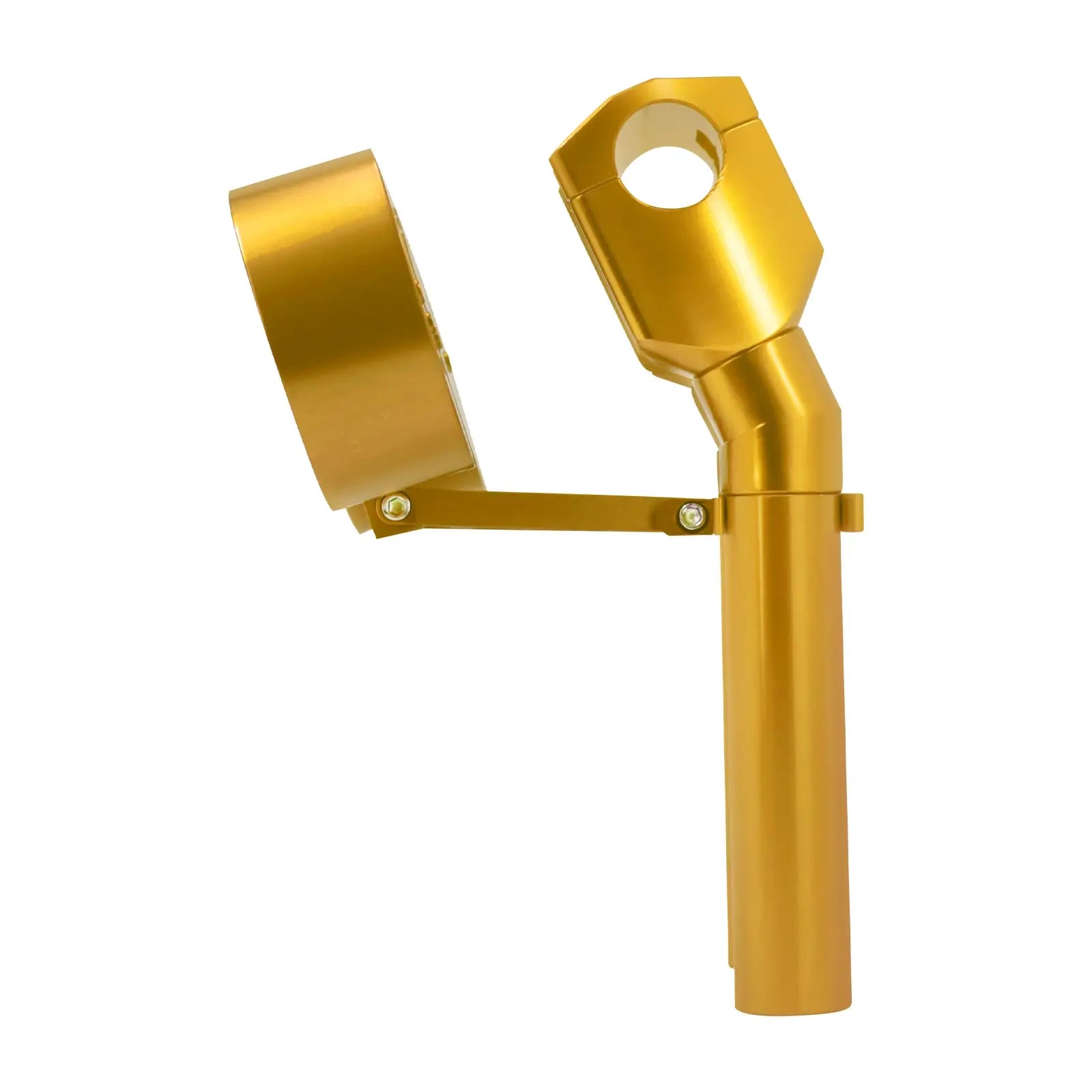 10" Handlebar Riser Adjustable Instrument Twin Gauge Bucket For Harley Softail Low Rider S '17-Up | Mactions