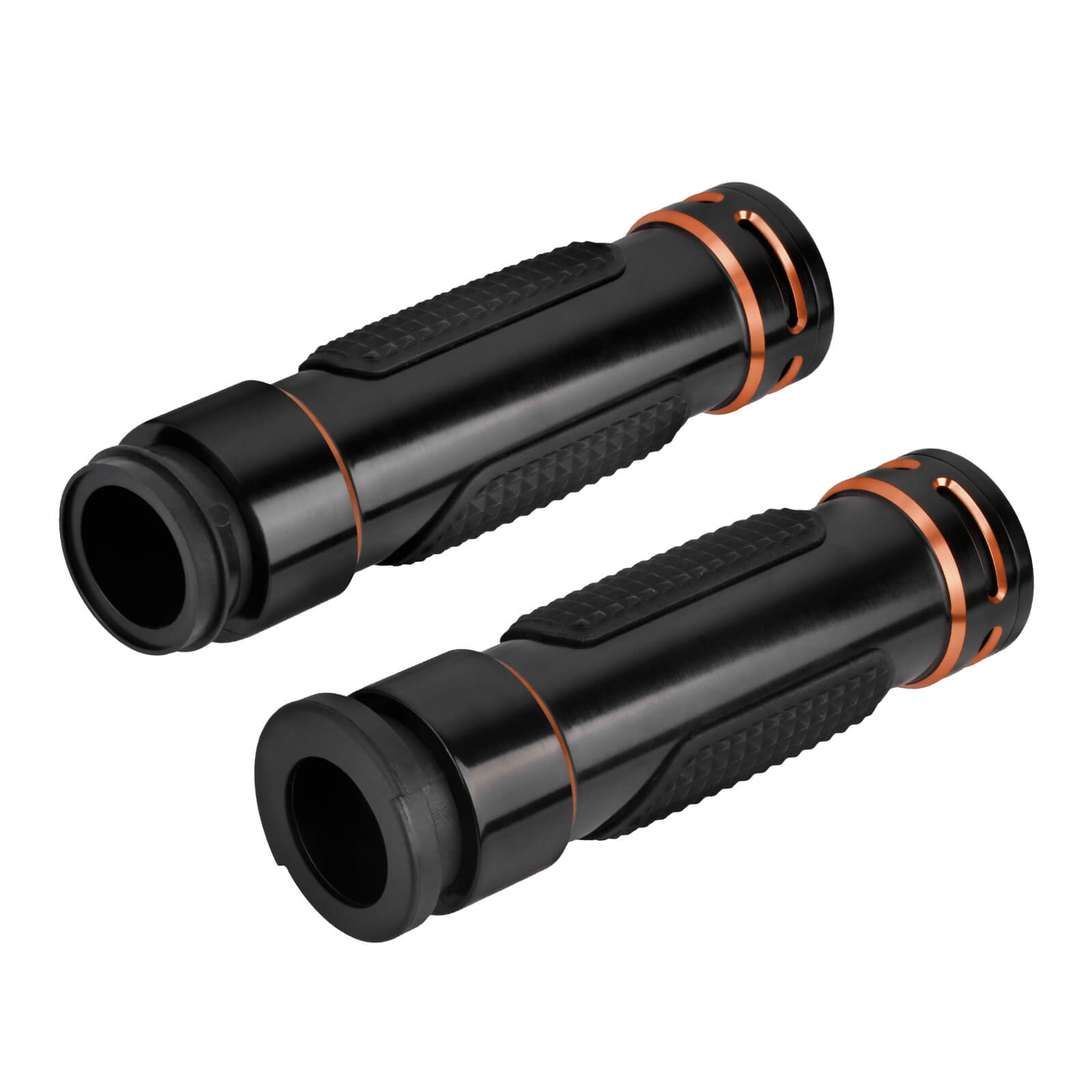 GP008901_Mactions_Premium 1" Electronic Throttle Hand Grips for Harley Trike Touring Orange