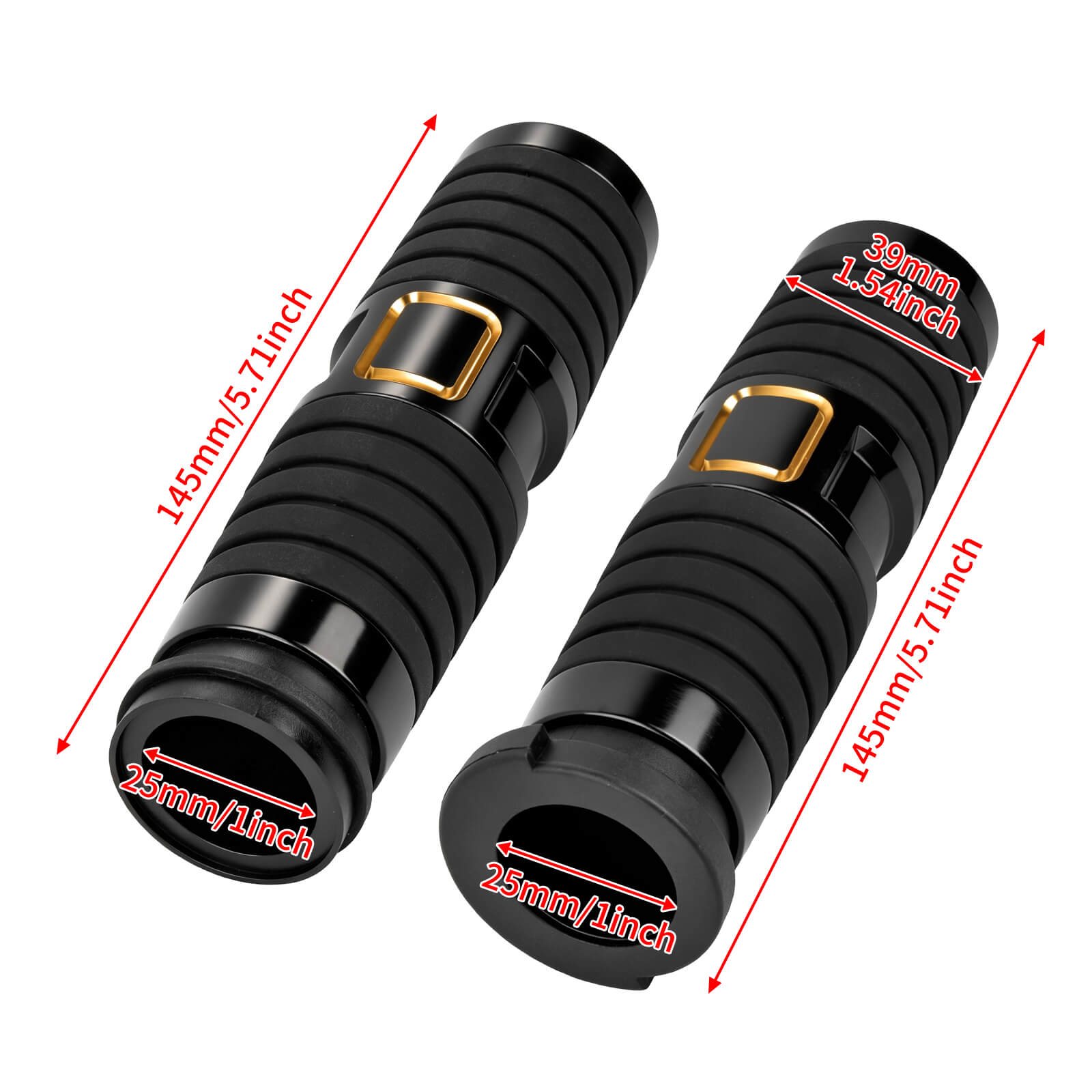 1" Electronic Hand Grips for Harley Touring '08-'25 Softail '16-'24 | Mactions
