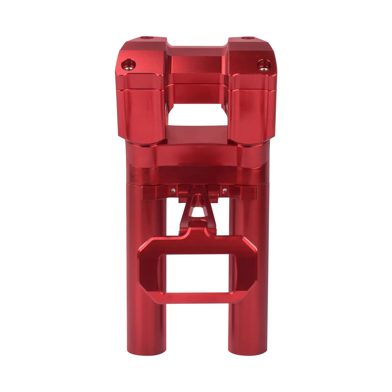 IN000105 mactions 10" Handlebar Riser With Speedometer Instrument Panel Brackets for harley softail front