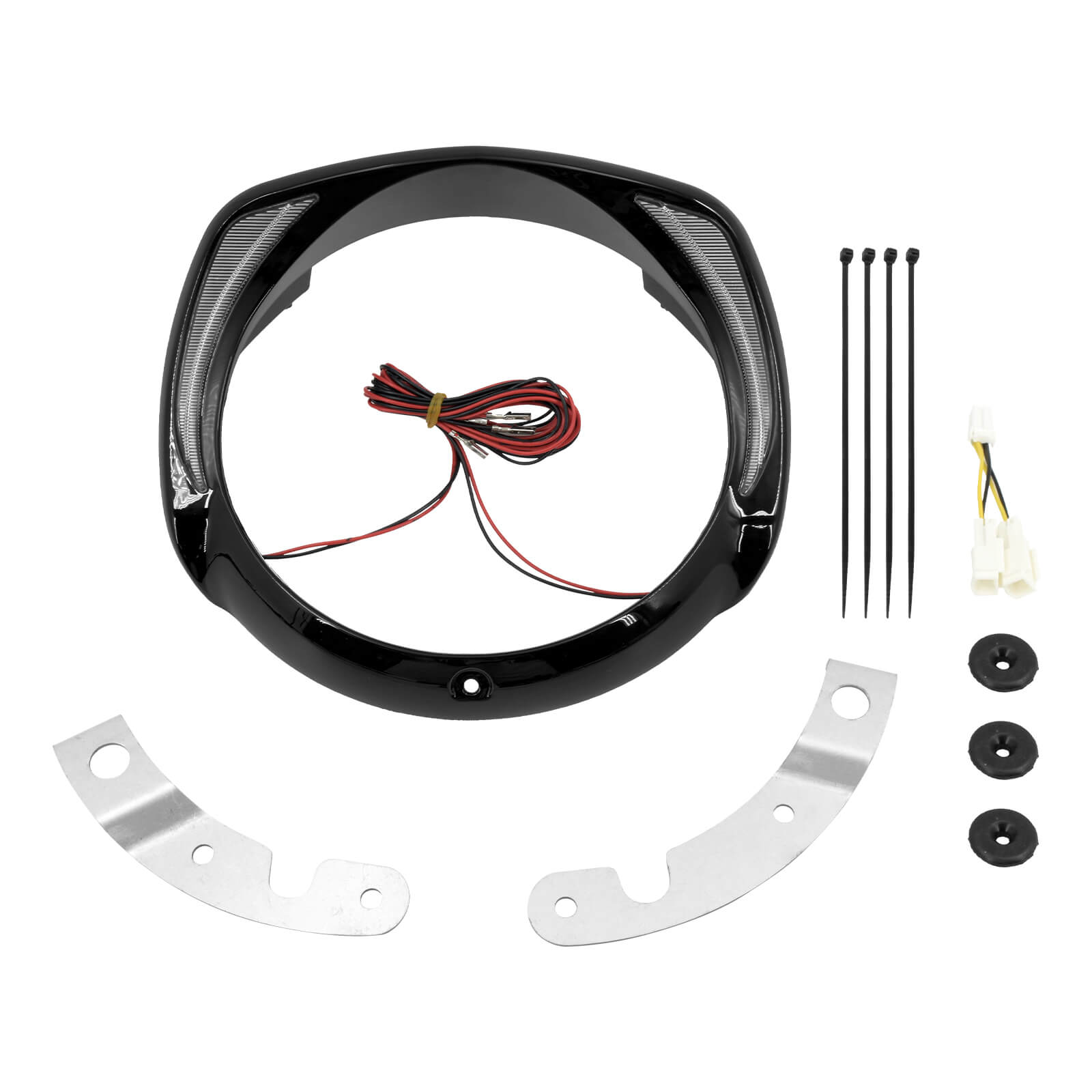 LA017301-LED Headlight-Trim-Cover-For-Harley-list