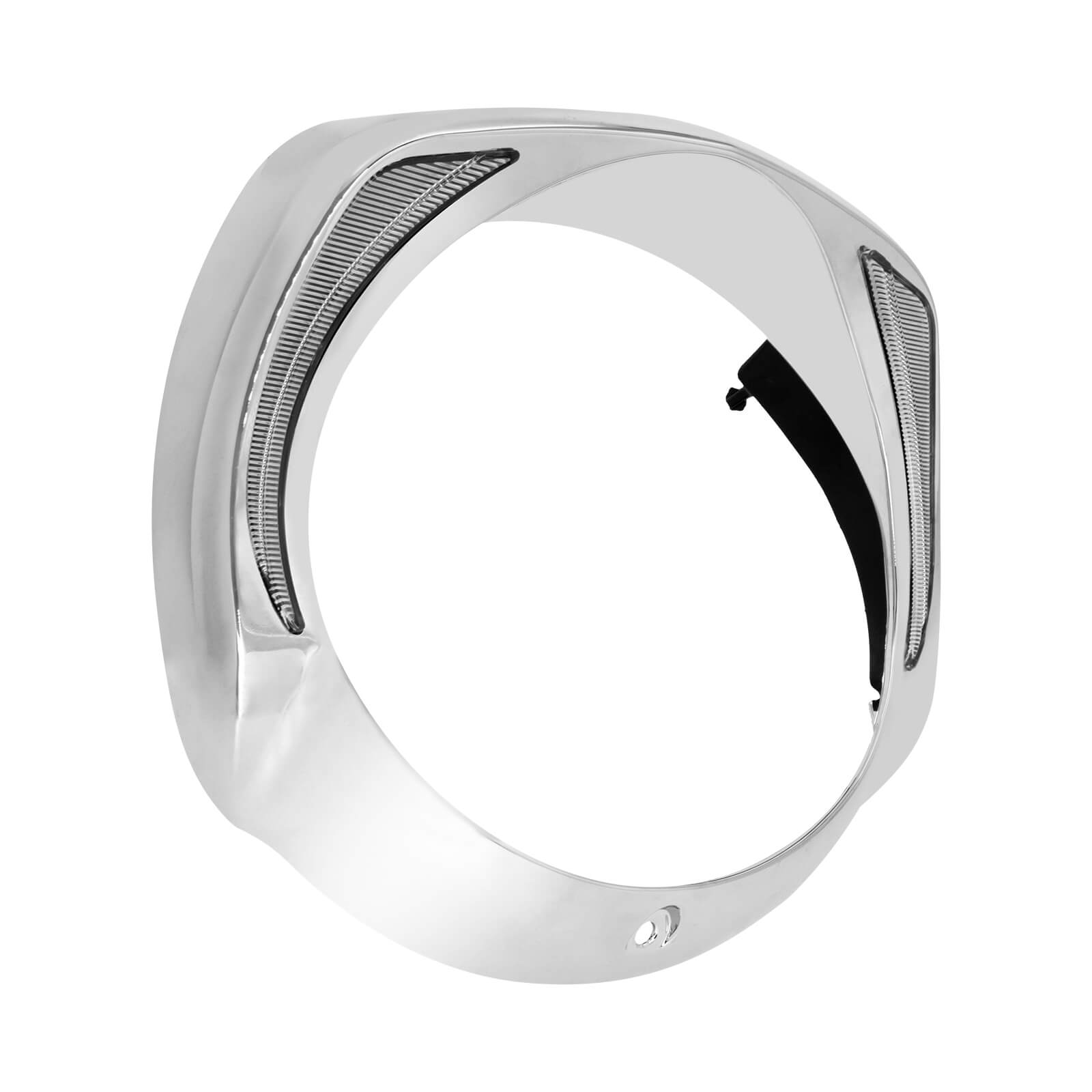 LA017302-LED Headlight-Trim-Cover-Harley-chrome