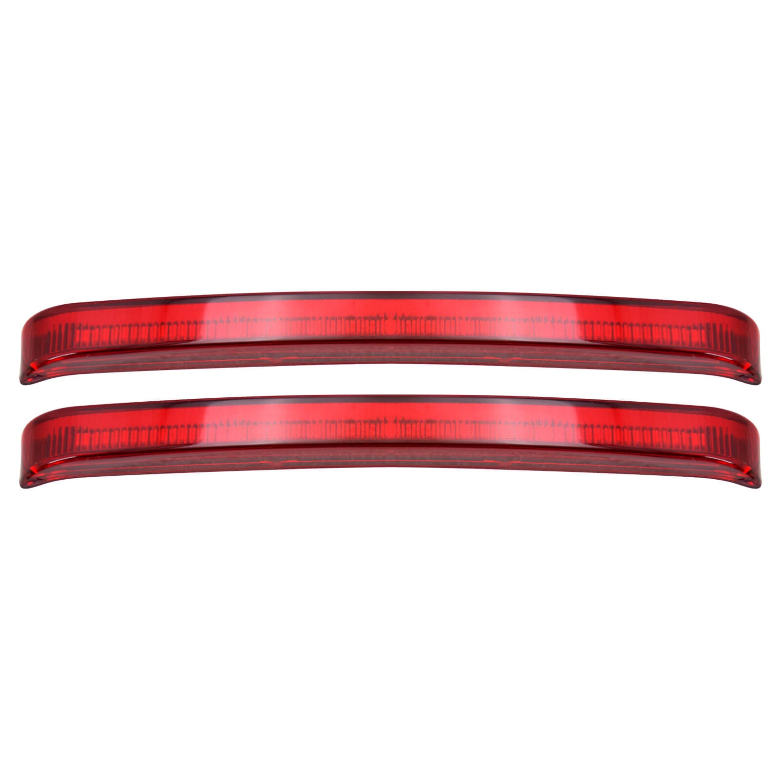 Motorcycle LED Saddlebag Tail Lights Red Lens for Harley Touring '14-'23 | Mactions
