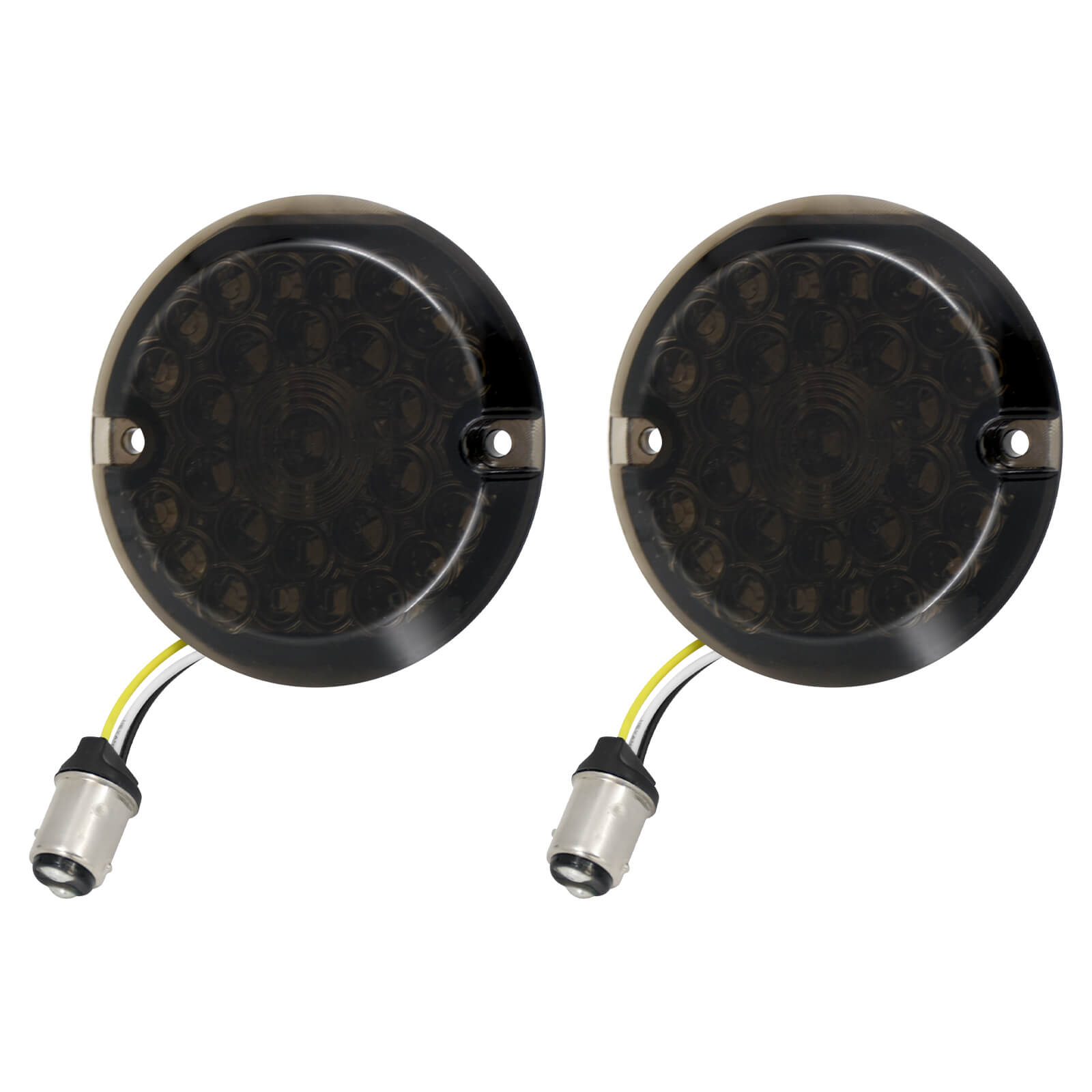 LA020202 mactions Front Rear 1157 LED Turn Signal Lights