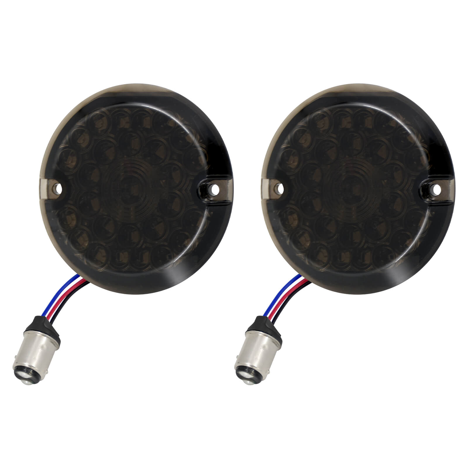 LA020203 mactions Front Rear 1157 LED Turn Signal Lights