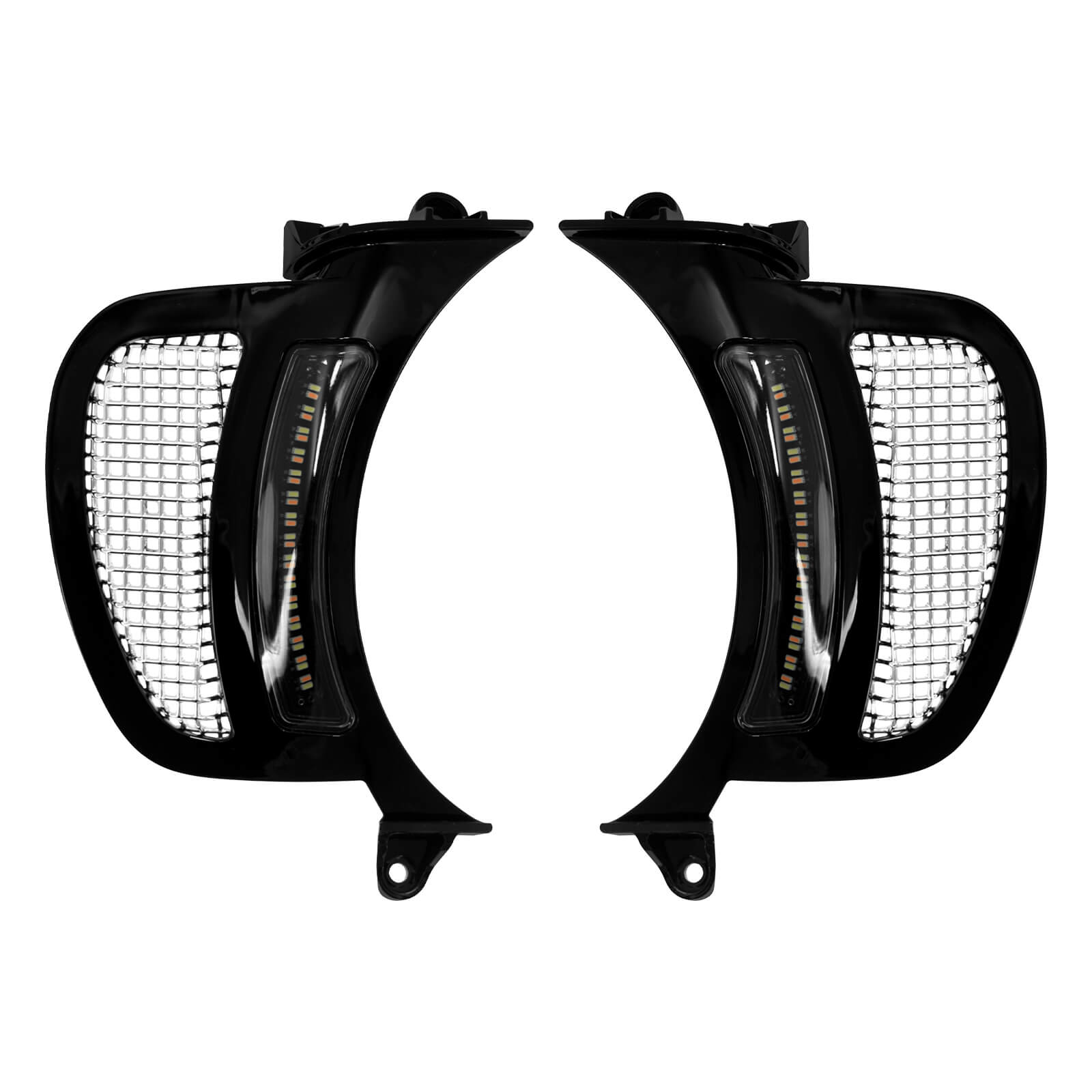 Headlight Vent Accent LED Side Lights for Harley Road Glide Model 2015-up | Mactions