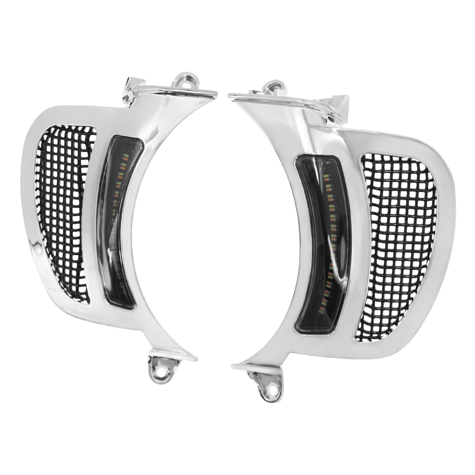Headlight Vent Accent LED Side Lights for Harley Road Glide Model 2015-up | Mactions