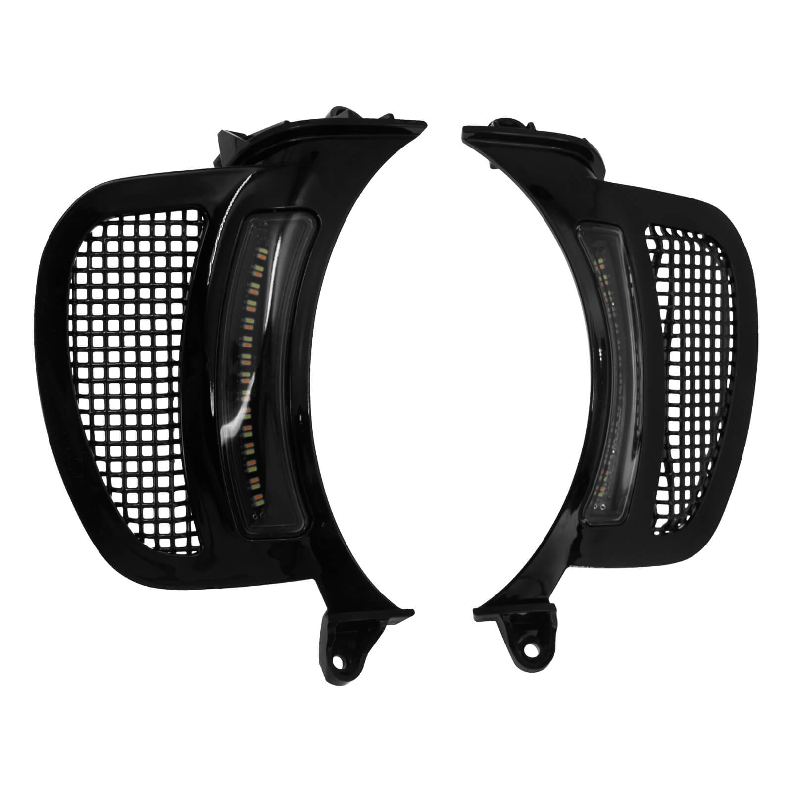 Headlight Vent Accent LED Side Lights for Harley Road Glide Model 2015-up | Mactions