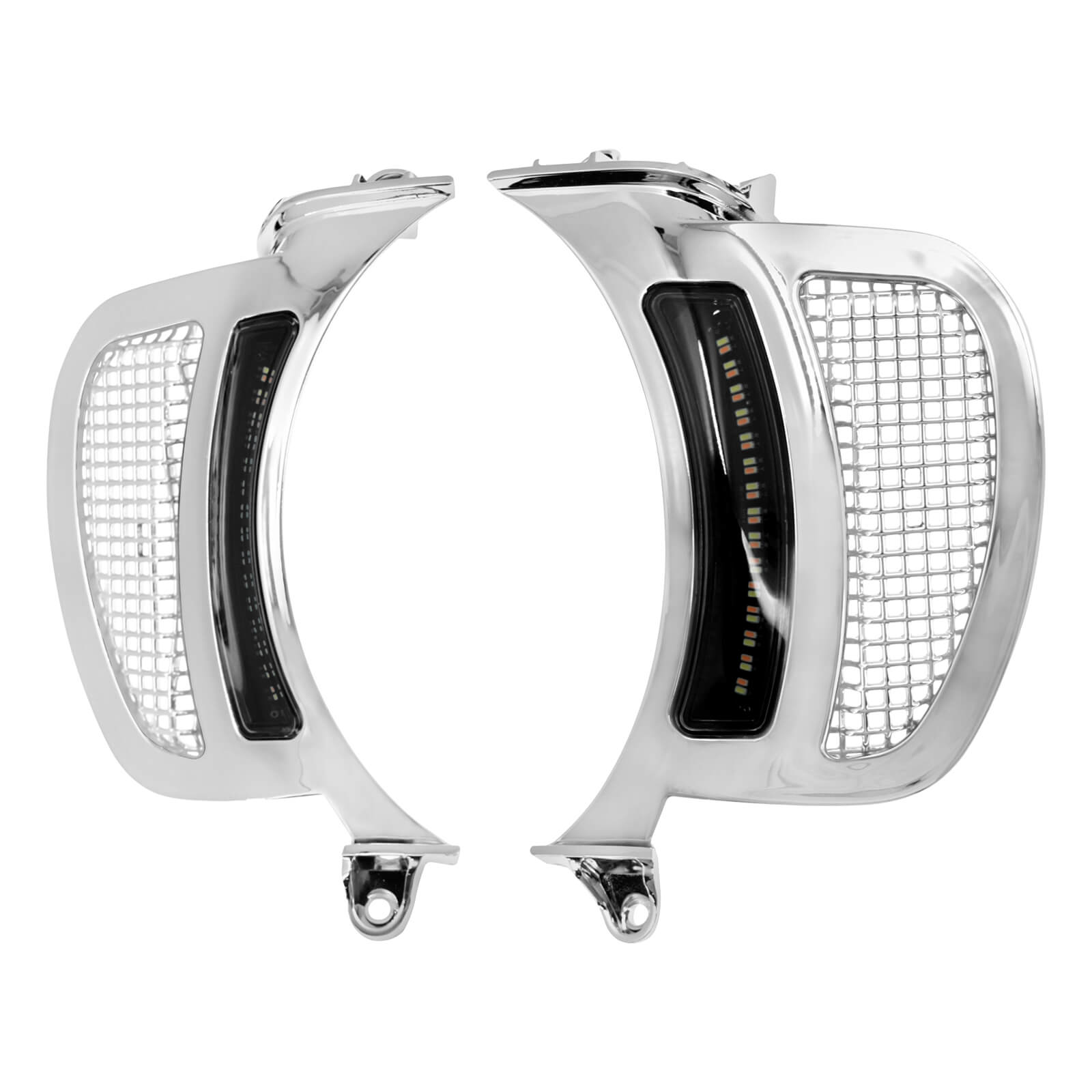 Headlight Vent Accent LED Side Lights for Harley Road Glide Model 2015-up | Mactions