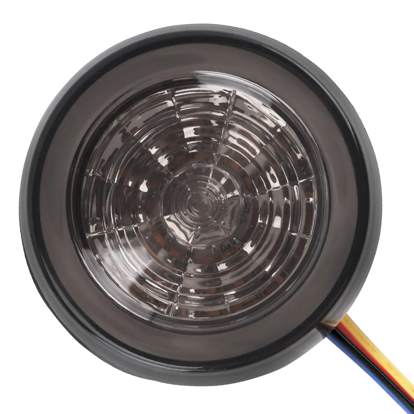 LA022201 mactions Rear LED Turn Signal Inserts Bullet Brake Indicators For Harley softail