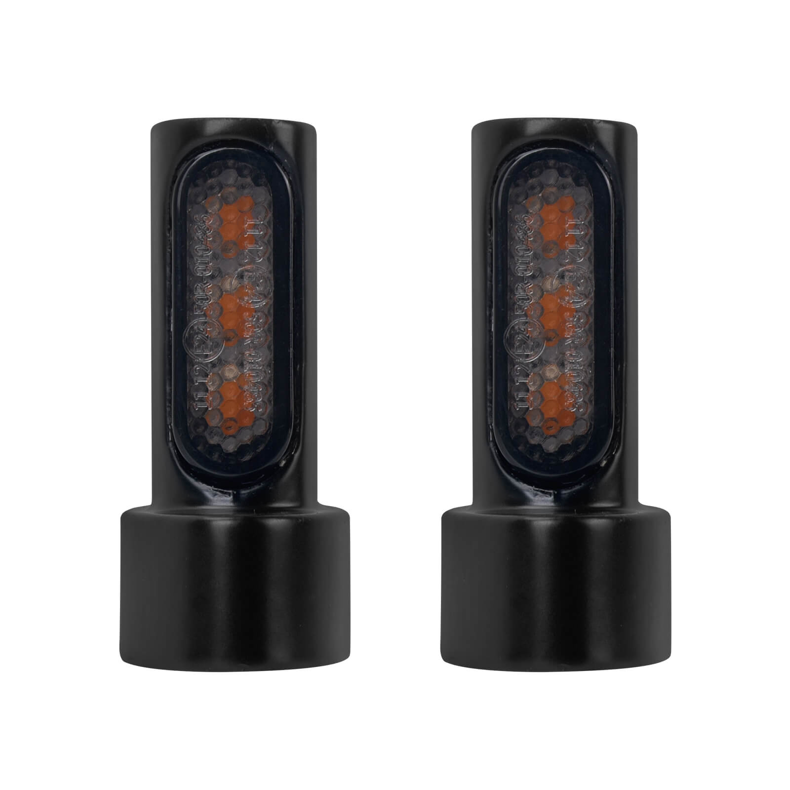 LA023801 mactions 3 LED Turn Signal Lights Rear Mini E Mark Indicators for harley
