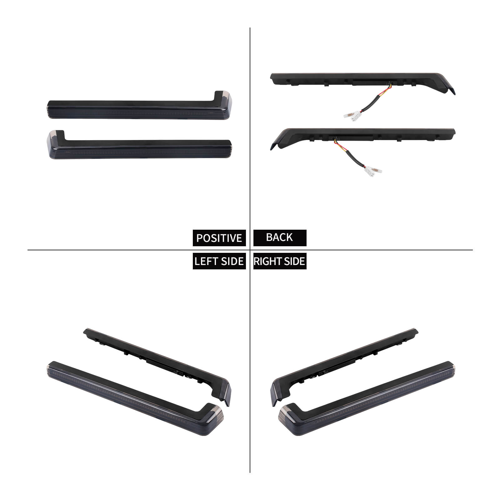 LA024501 mactions LED Tour-Pak Side Marker Light Kit for Harley touring 2024