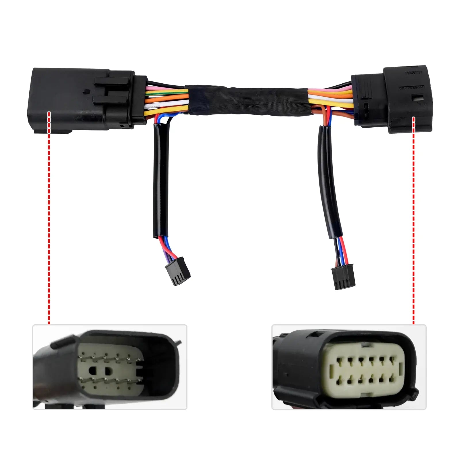 LA024902 mactions LED Saddlebag Sequential flow Turn Signal - harness