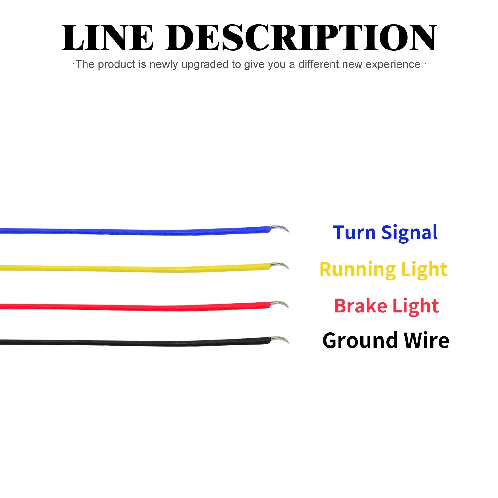 LA025102 mactions Rear LED Turn Signal Brake Indicator Lamps E-Mark For Harley softail