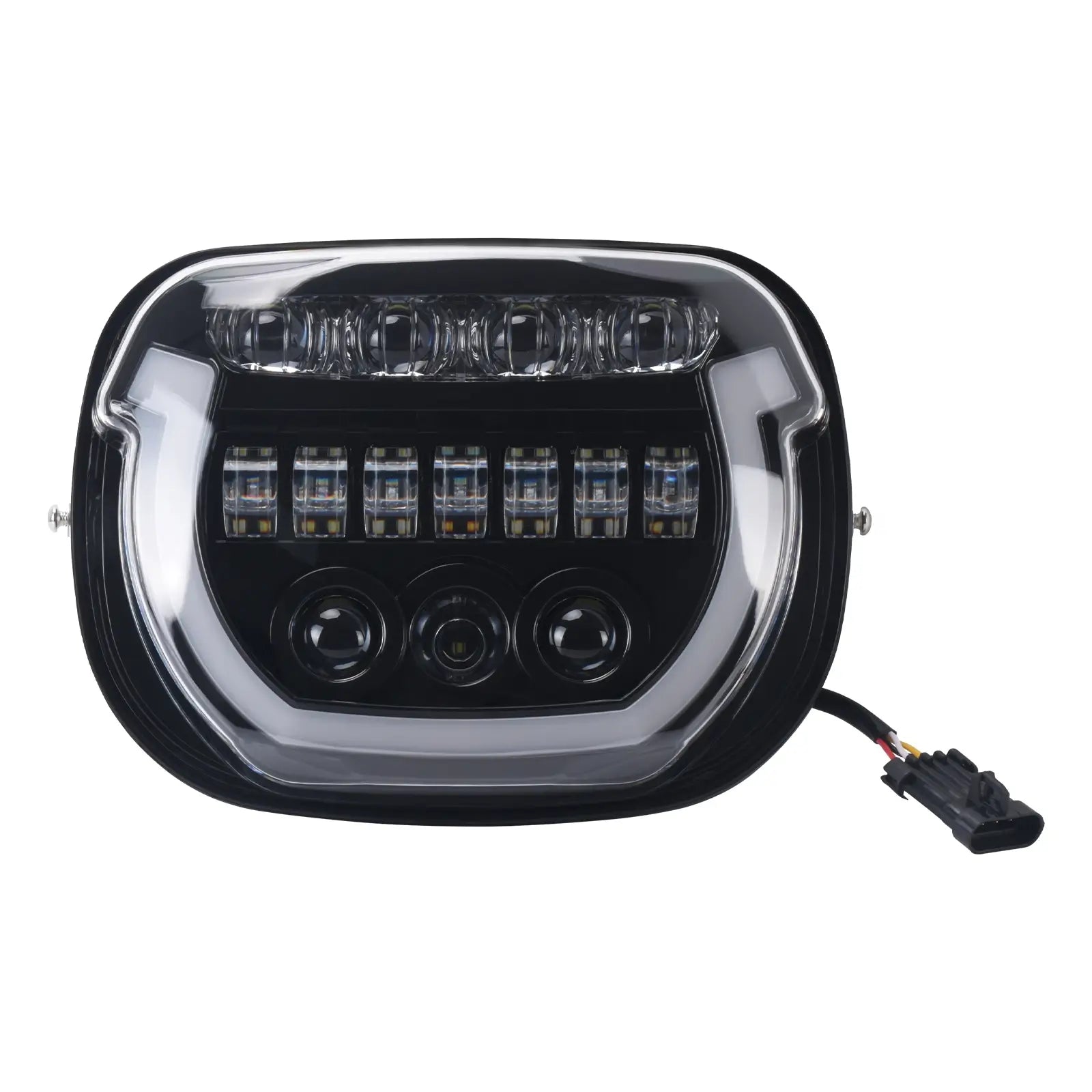 LA027001 mactions Motorcycle LED Headlight For Harley Touring FLHXSE