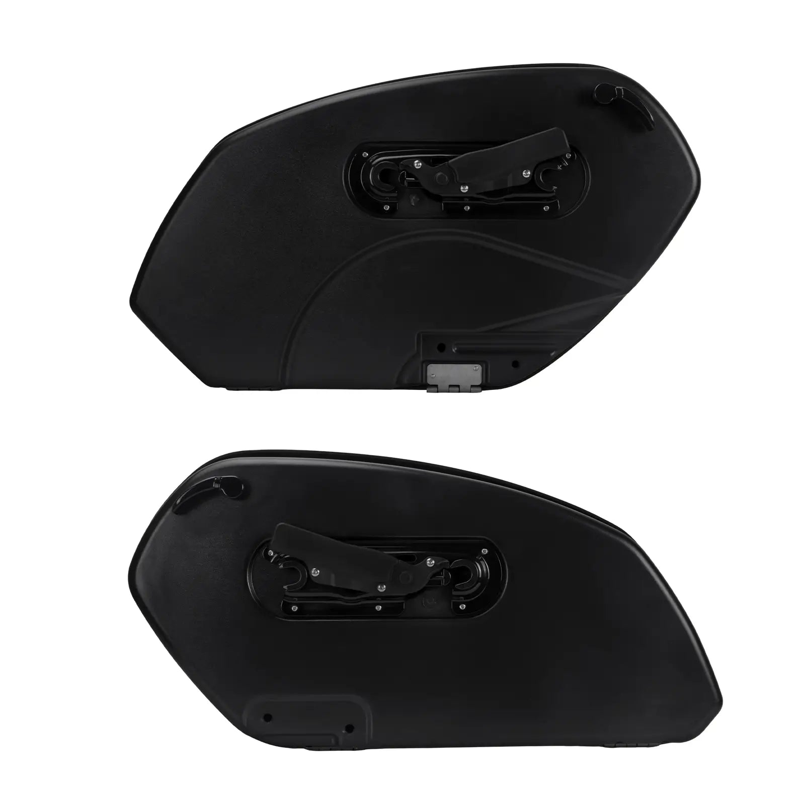 LU000201 mactions Gloss Black Hard Saddlebags Luggage Storage for Harley low rider st 2023 - inside