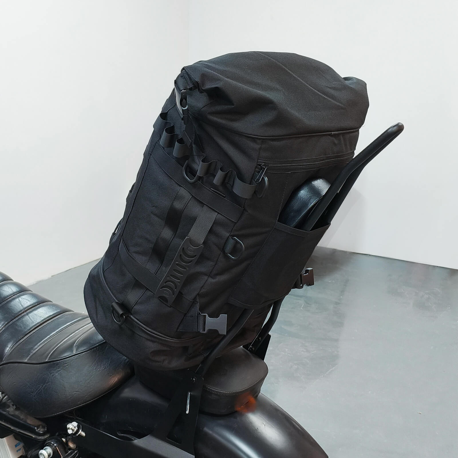 Expandable Motorcycle Travel Luggage Bag Weather Resistant Duffle Bag | Mactions